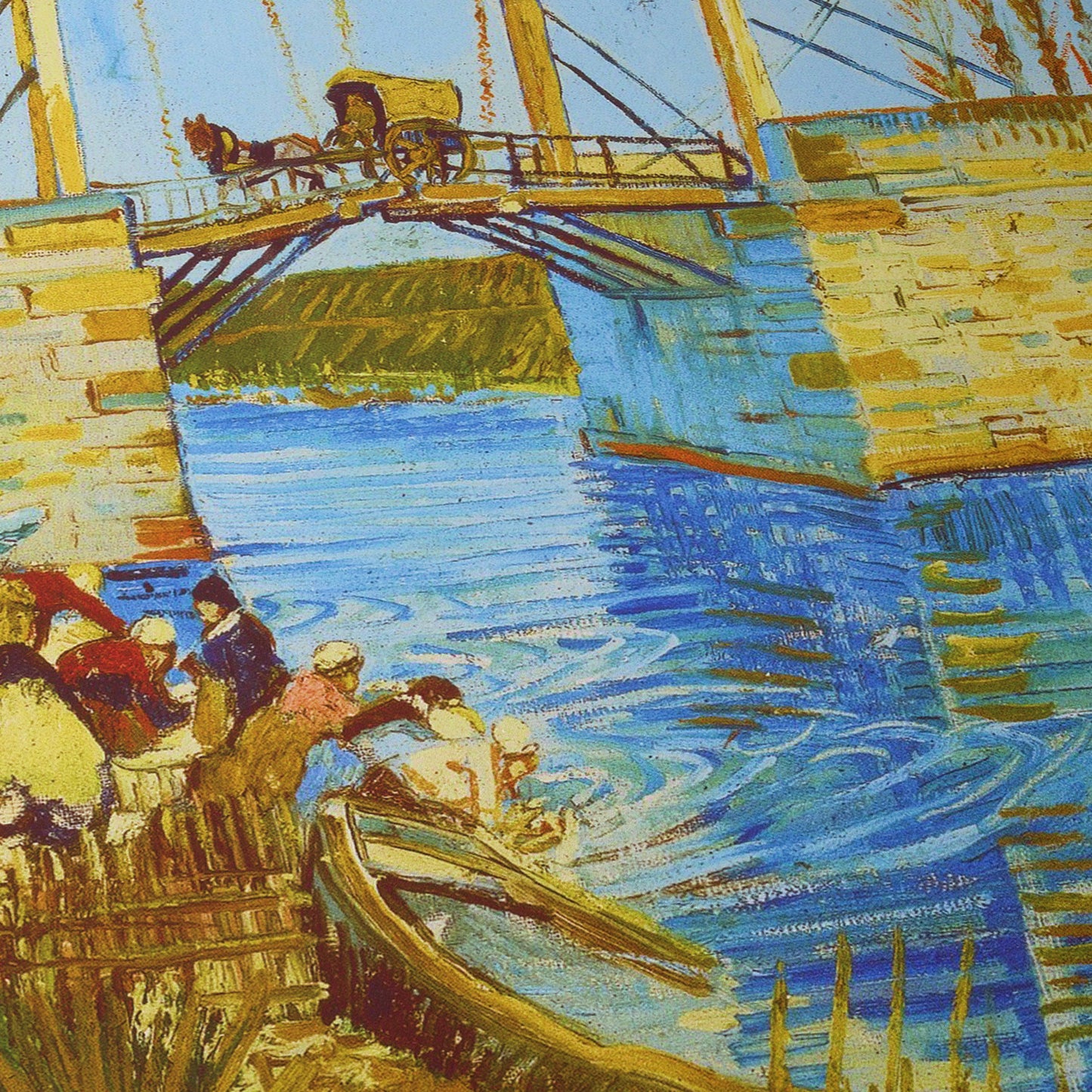 Bridge at Arles (Pont de Langlois) | Vincent van Gogh | 1888