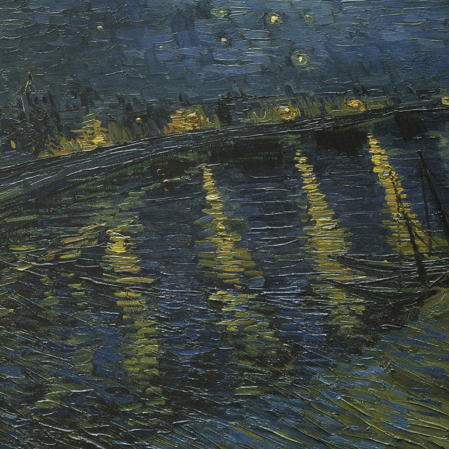 Starry Night Over The Rhone | Vincent van Gogh | 1888