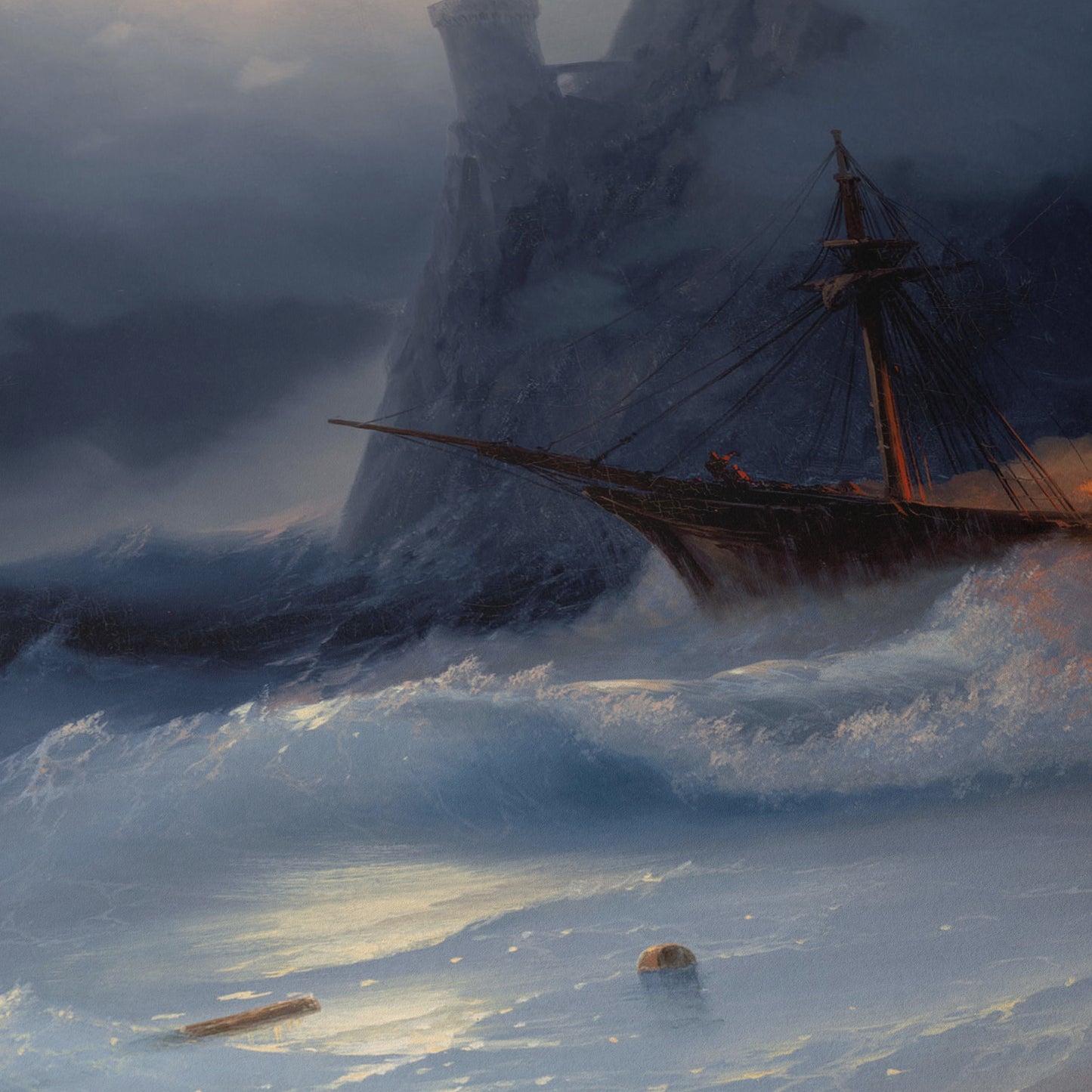 Tempest | Ivan Aivazovsky | 1855