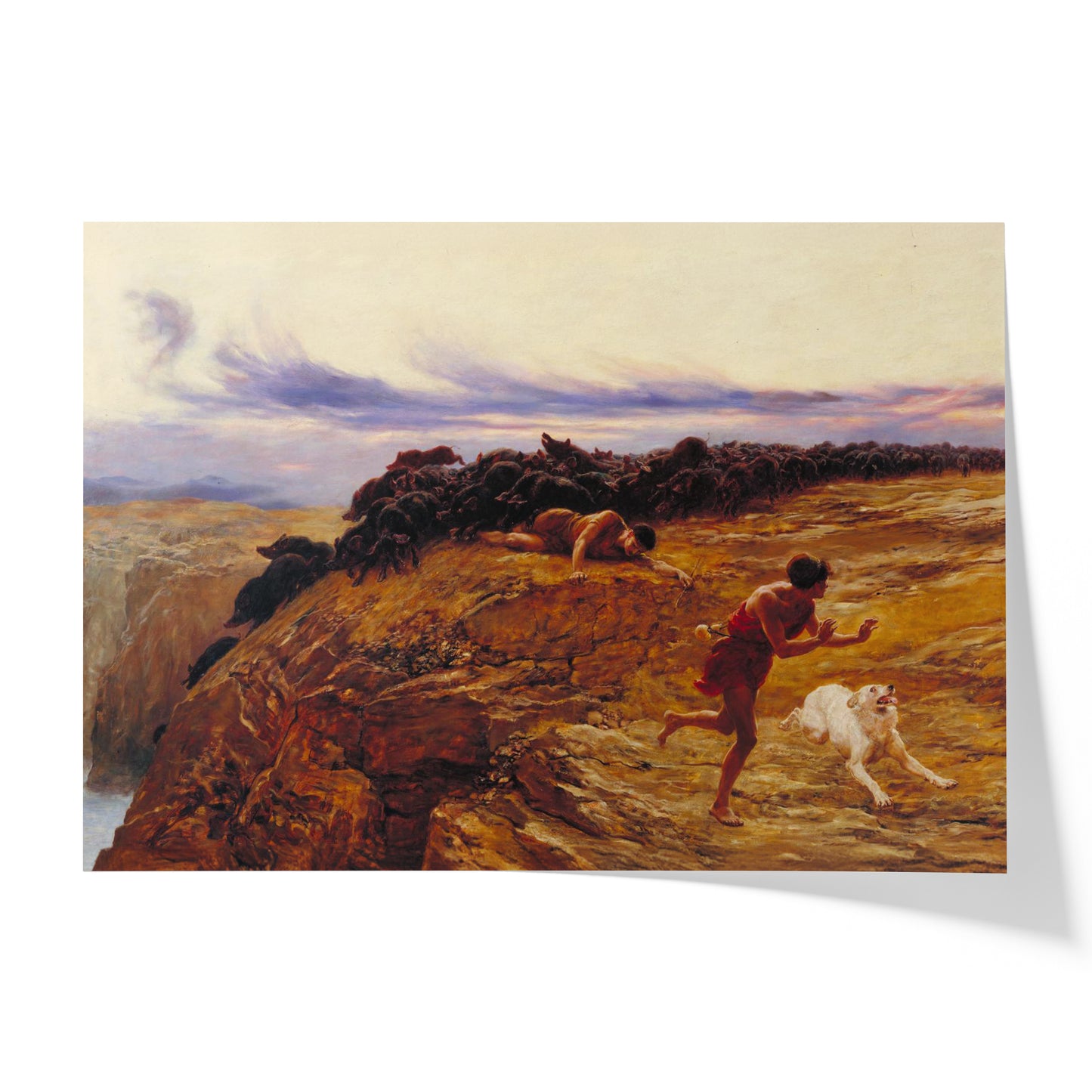 The Miracle of The Garderene Swine | Briton Rivière | 1883