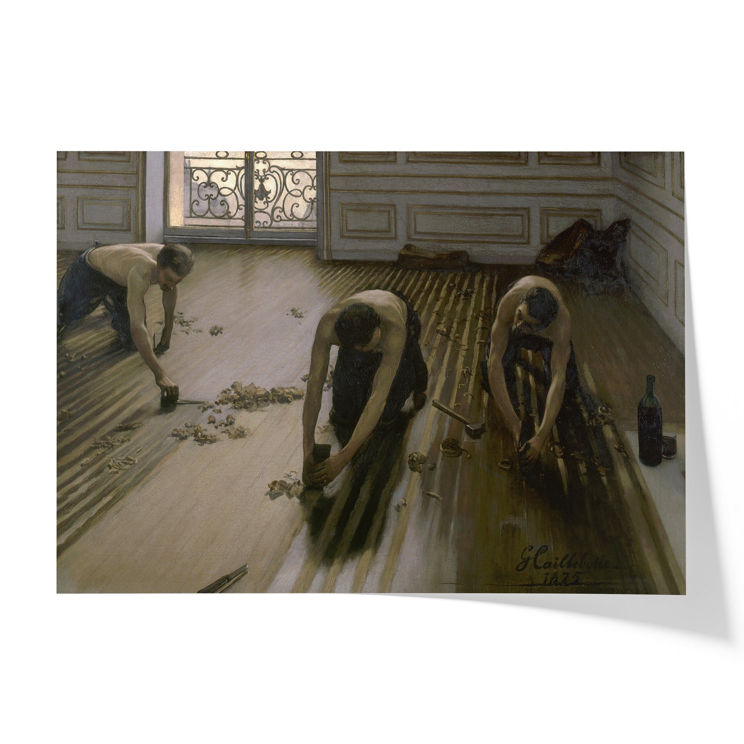 The Floor Planers | Gustave Caillebotte | 1875