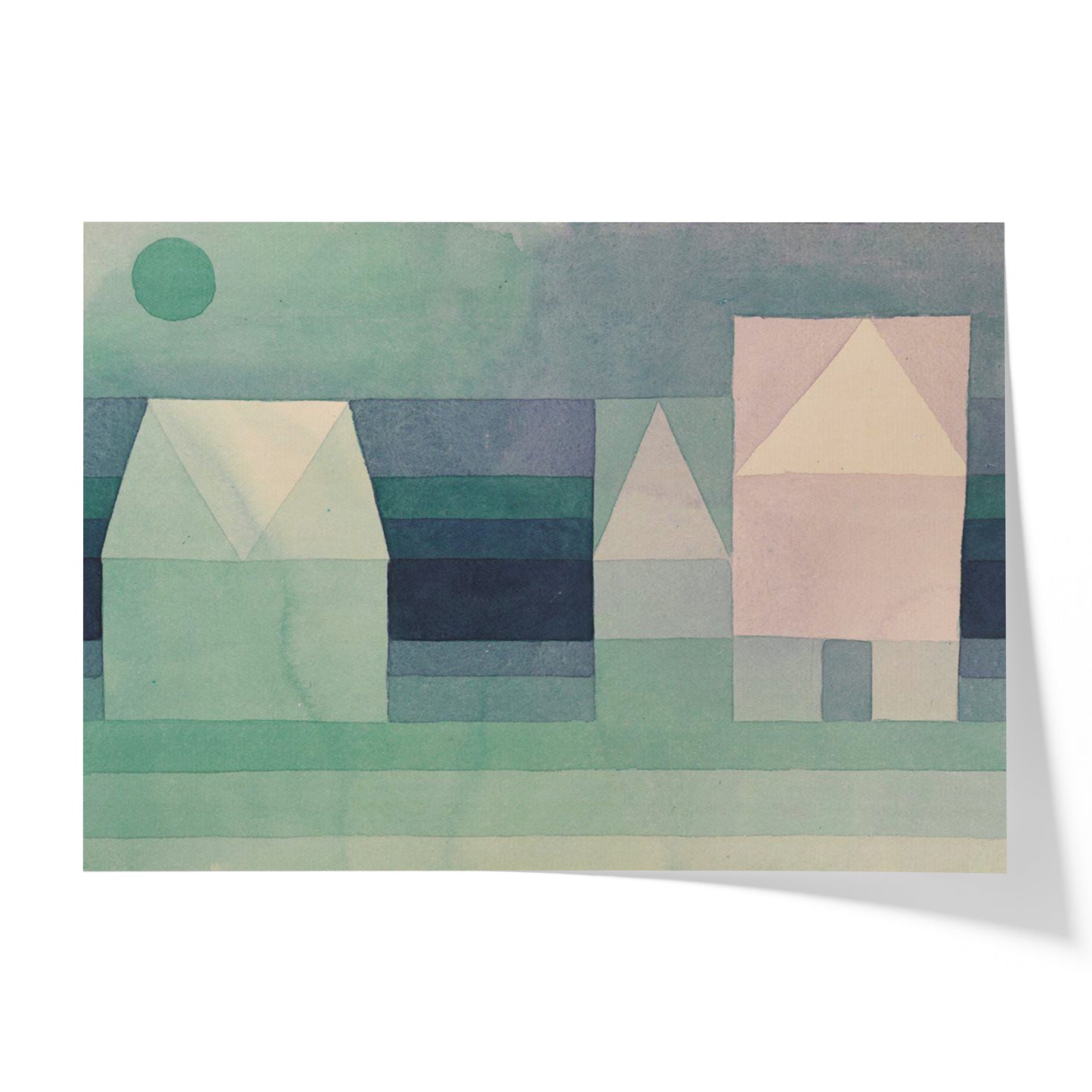 Three Houses | Paul Klee | 1921