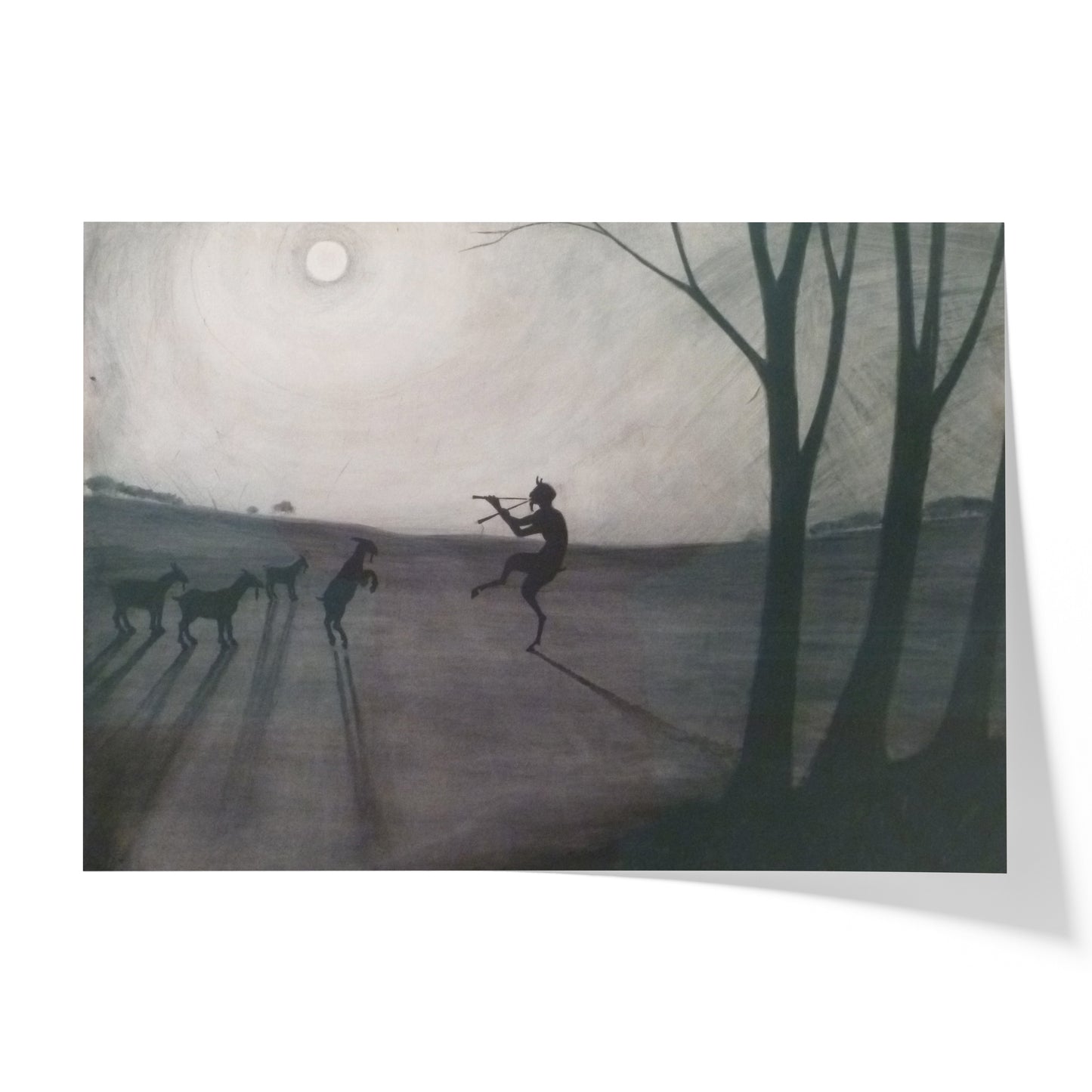 Faun by Moonlight | Léon Spilliaert | 1900