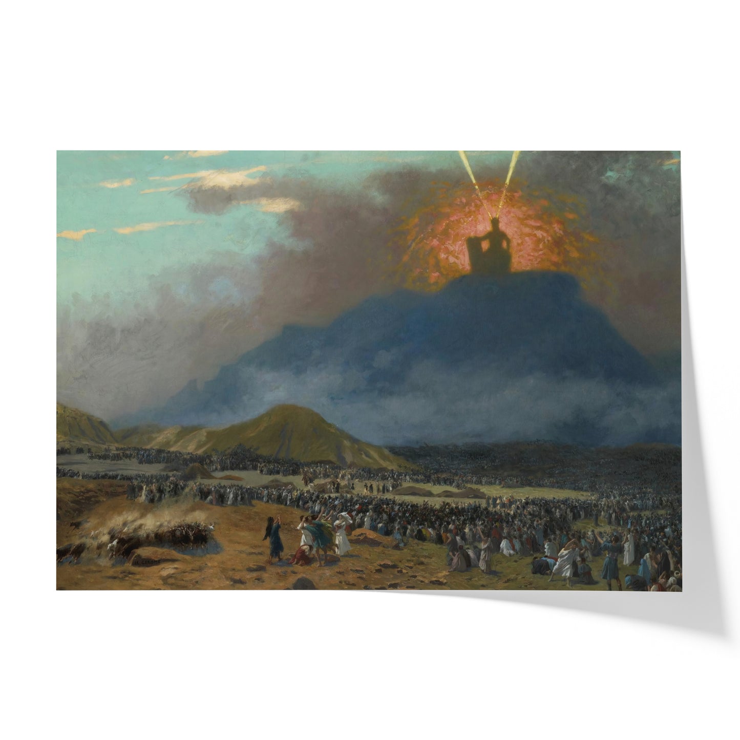 Moses on Mount Sinai | Jean-Léon Gerôme | 1895-1900