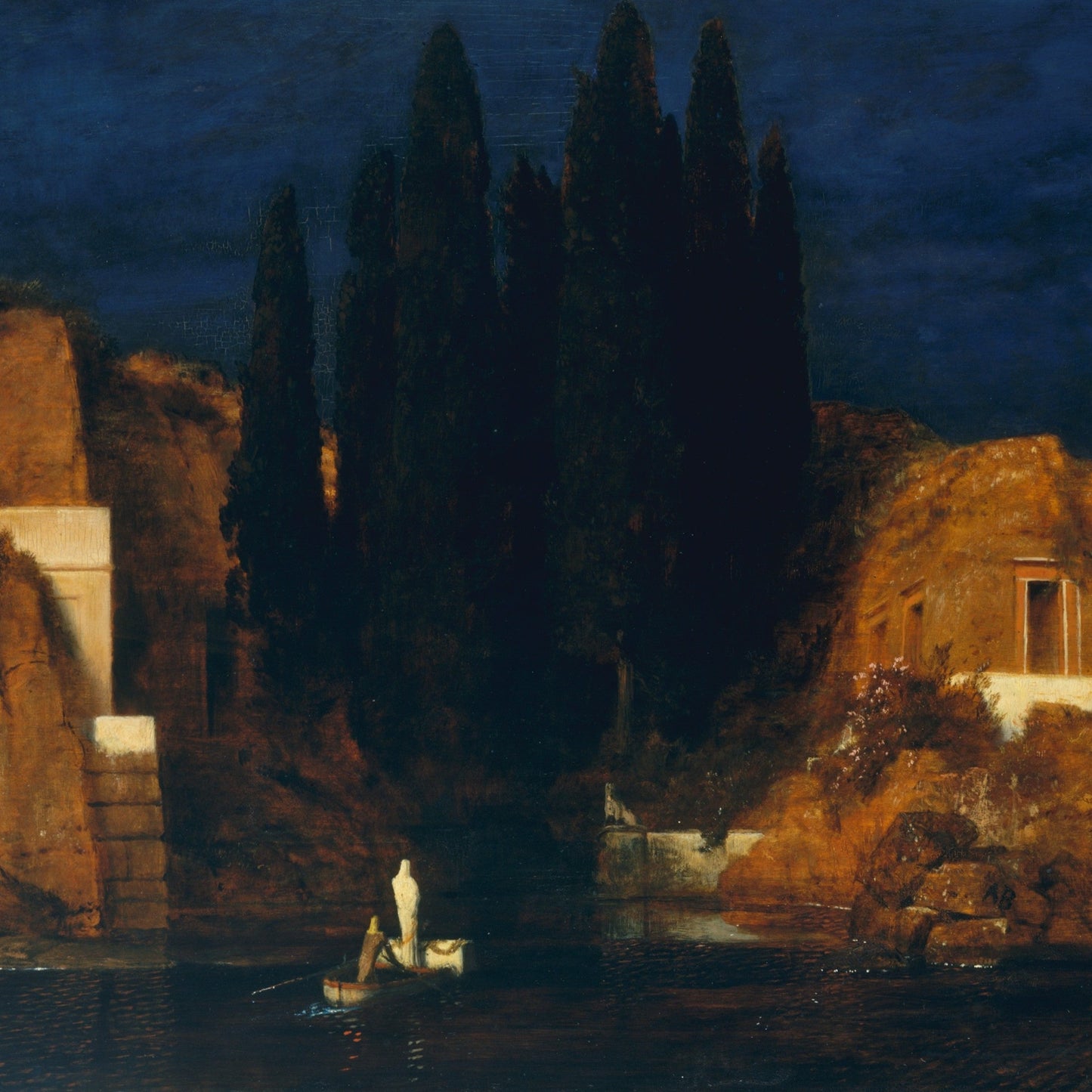 The Isle Of The Dead (Second Version) | Arnold Böcklin | 1880