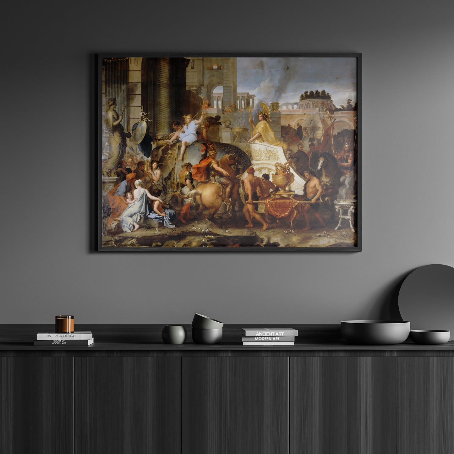 Entry of Alexander into Babylon | Charles Le Brun | 1665