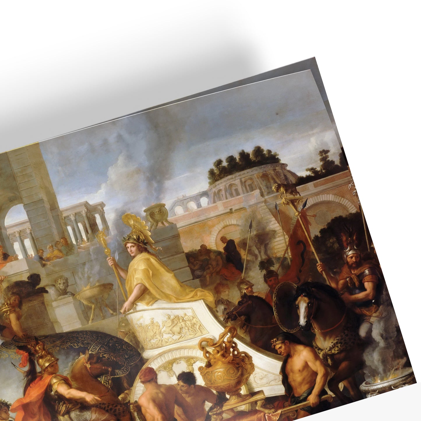 Entry of Alexander into Babylon | Charles Le Brun | 1665