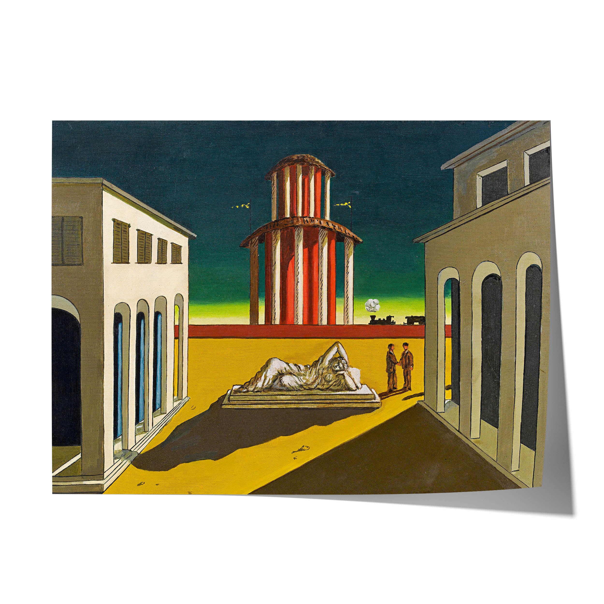 Piazza d'Italia | Giorgio de Chirico | 1964 – Inspiraggio