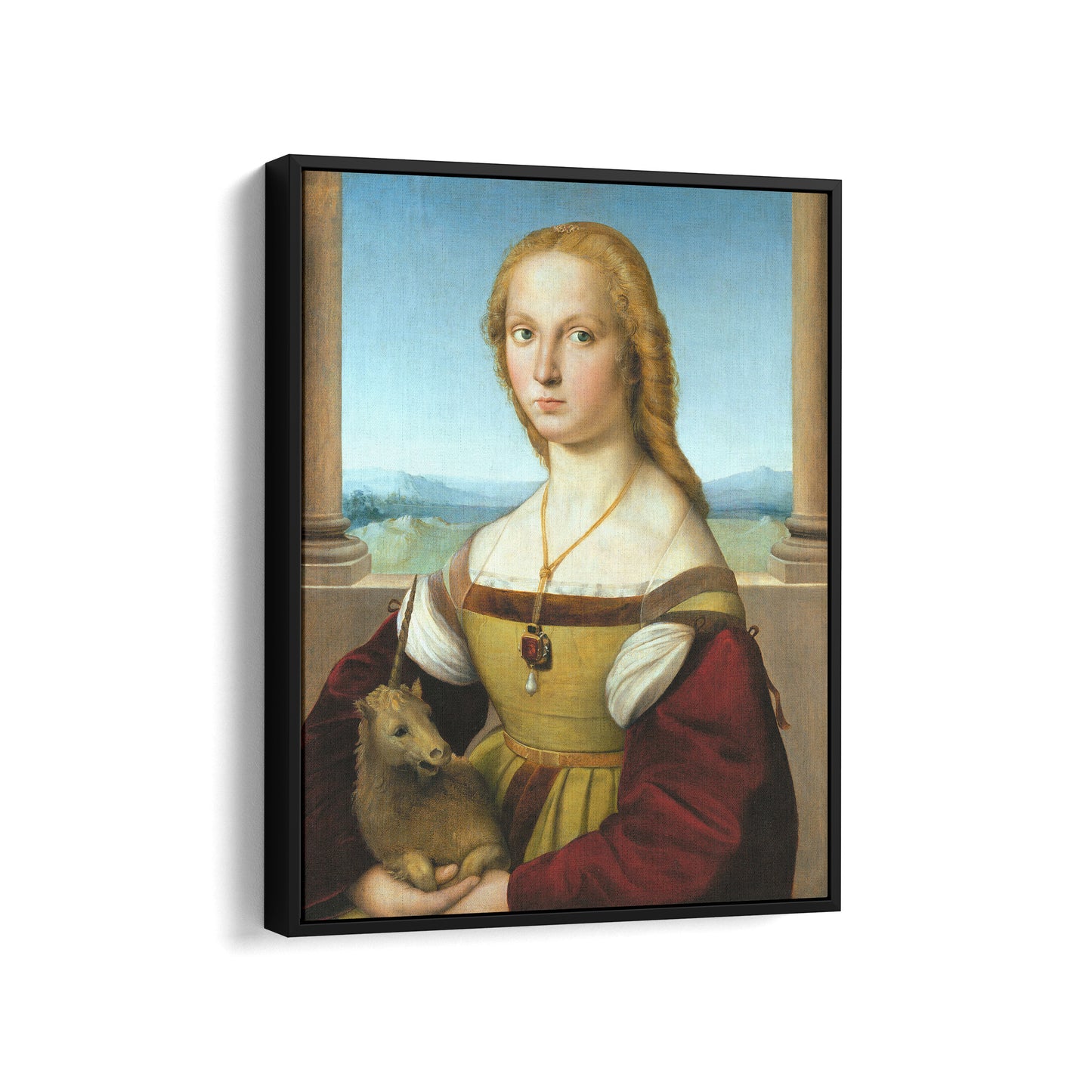 Portrait of a Young Woman with a Unicorn | Raphael | 1505-06