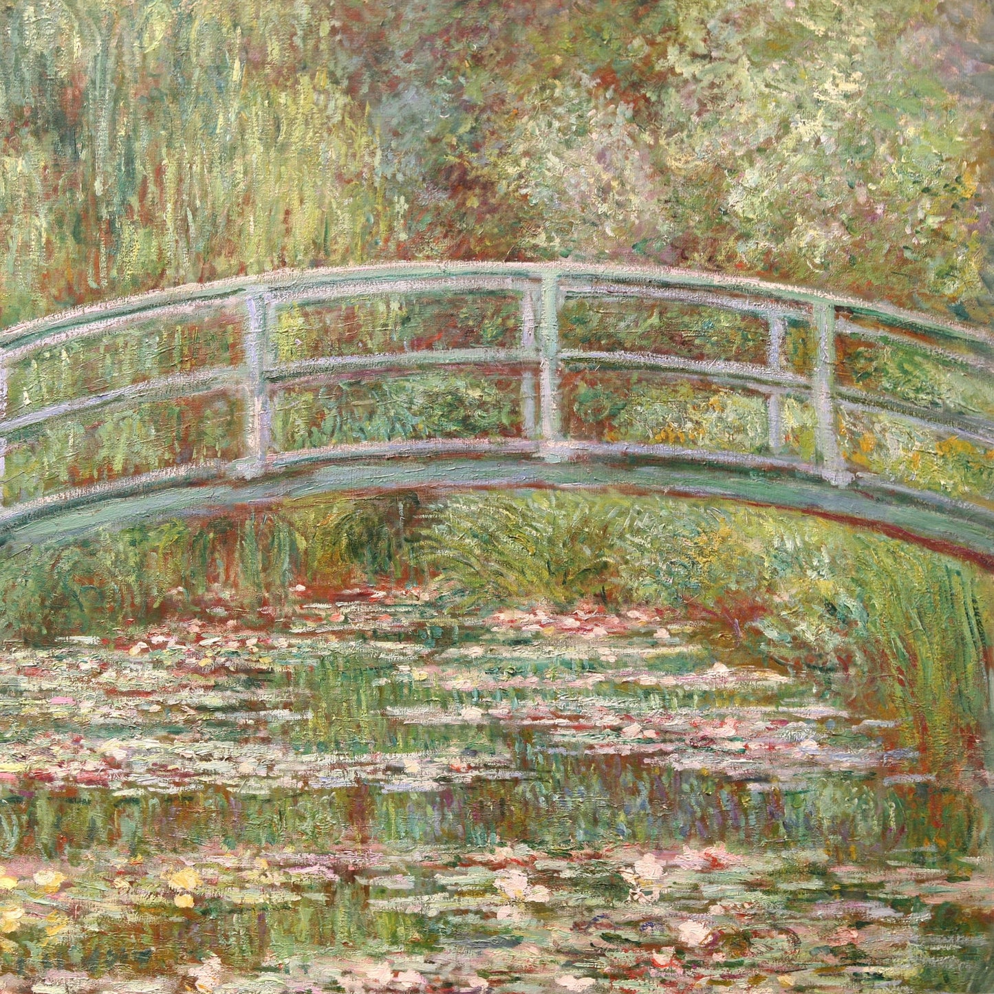 Bridge Over a Pond of Water Lillies | Claude Monet | 1899