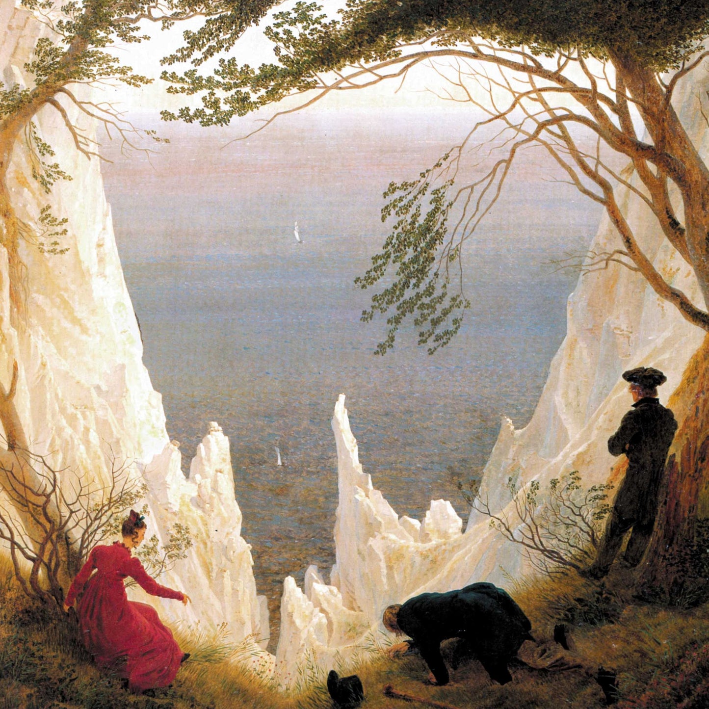 Chalk Cliffs on Rügen | Caspar David Friedrich | 1818