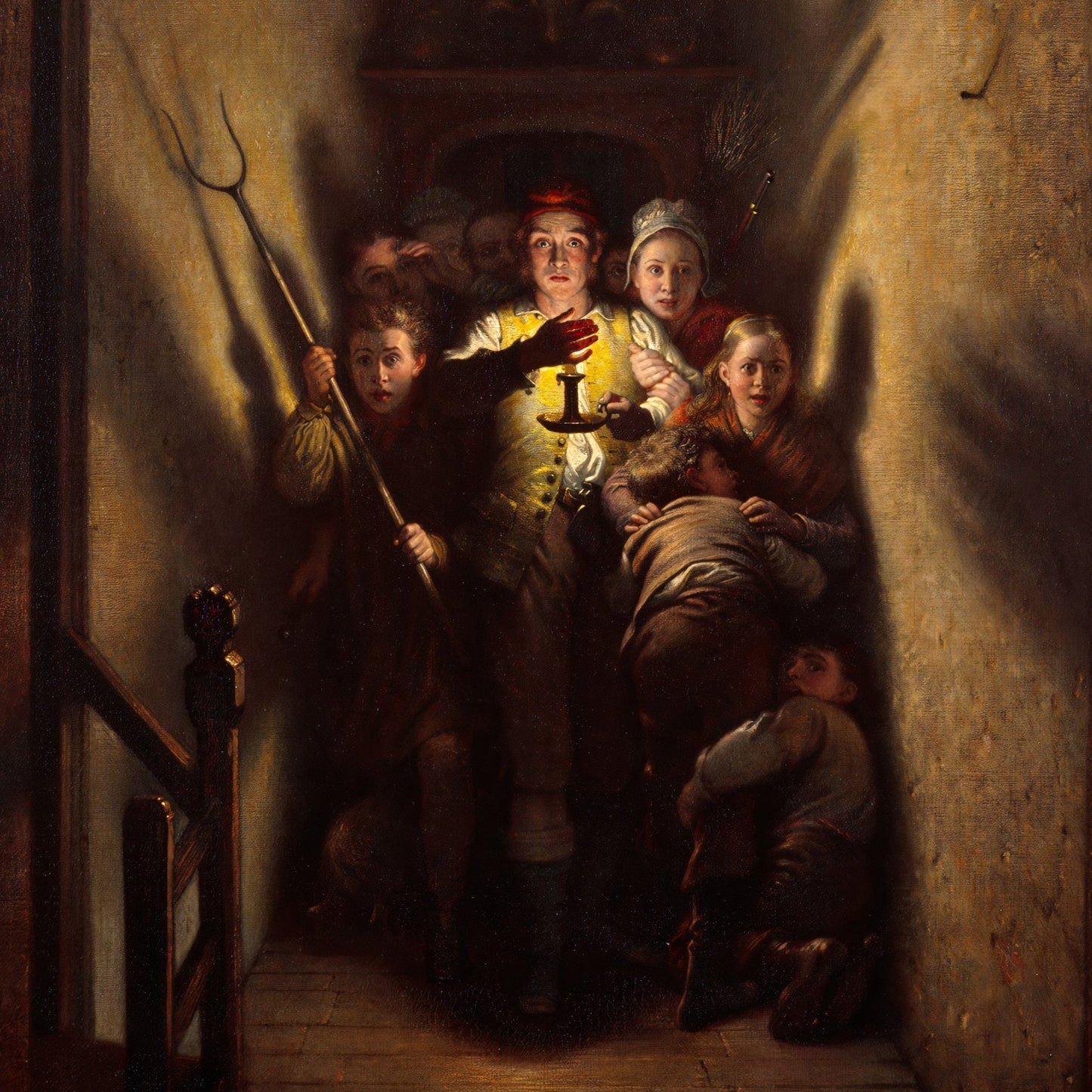 The Night Alarm: the Advance! | Charles West Cope | 1871
