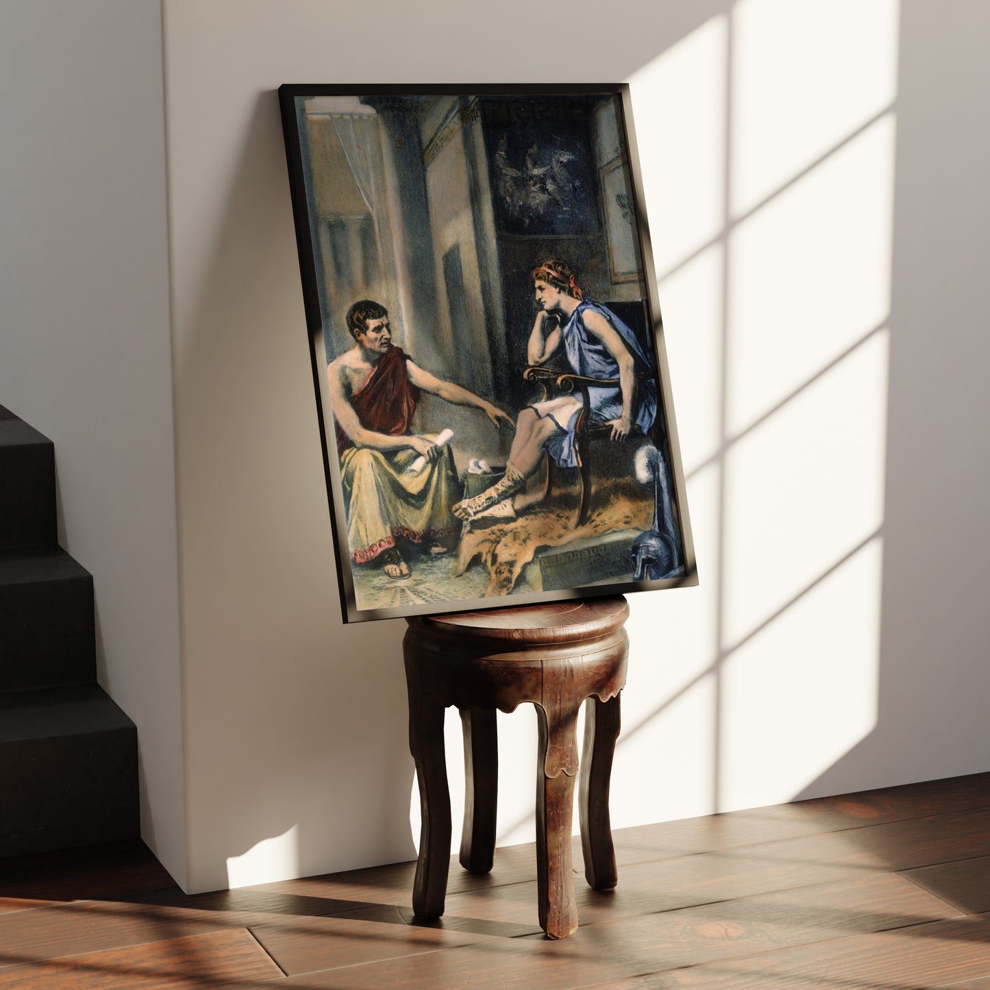 Aristotle tutoring Alexander the Great | Jean-Léon Gerôme | 1895