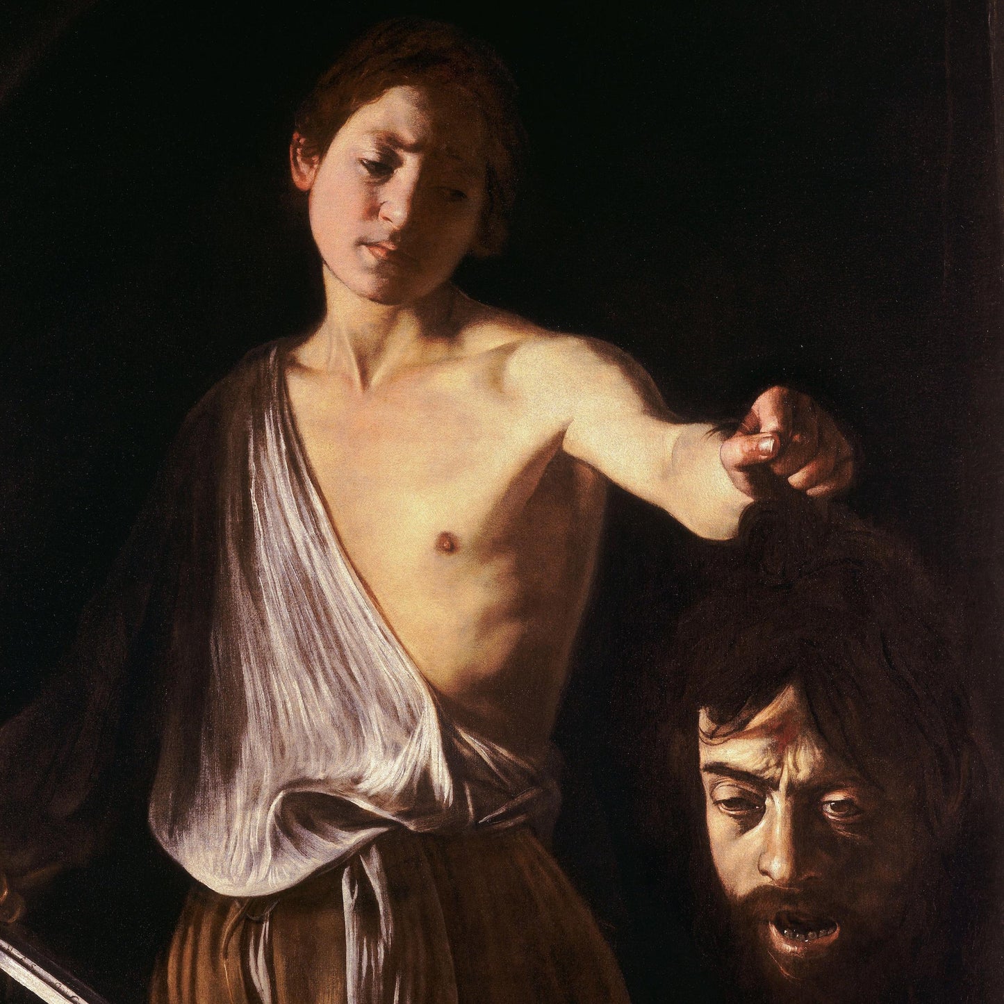 David with the Head of Goliath | Caravaggio | 1609-10