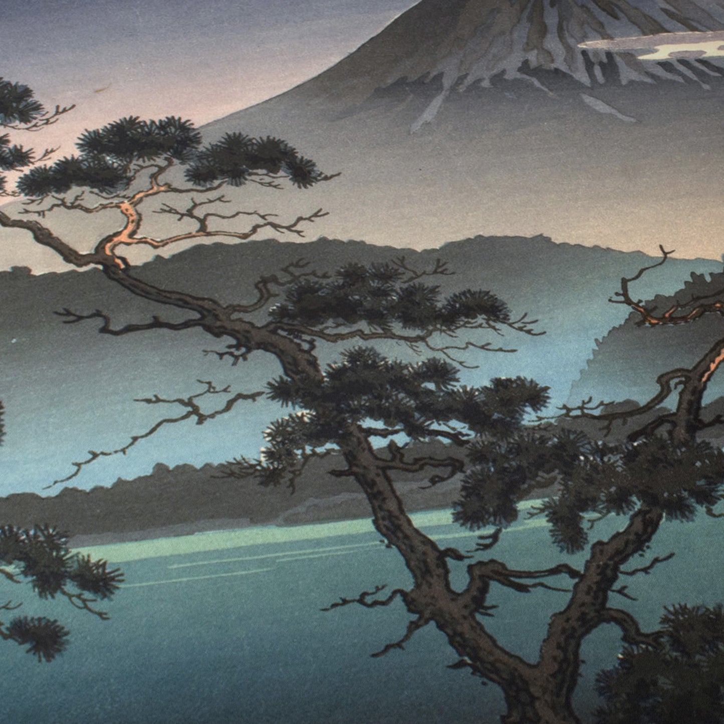 Evening Glow at Lake Sai | Tsuchiya Koitsu | 1870 - 1949