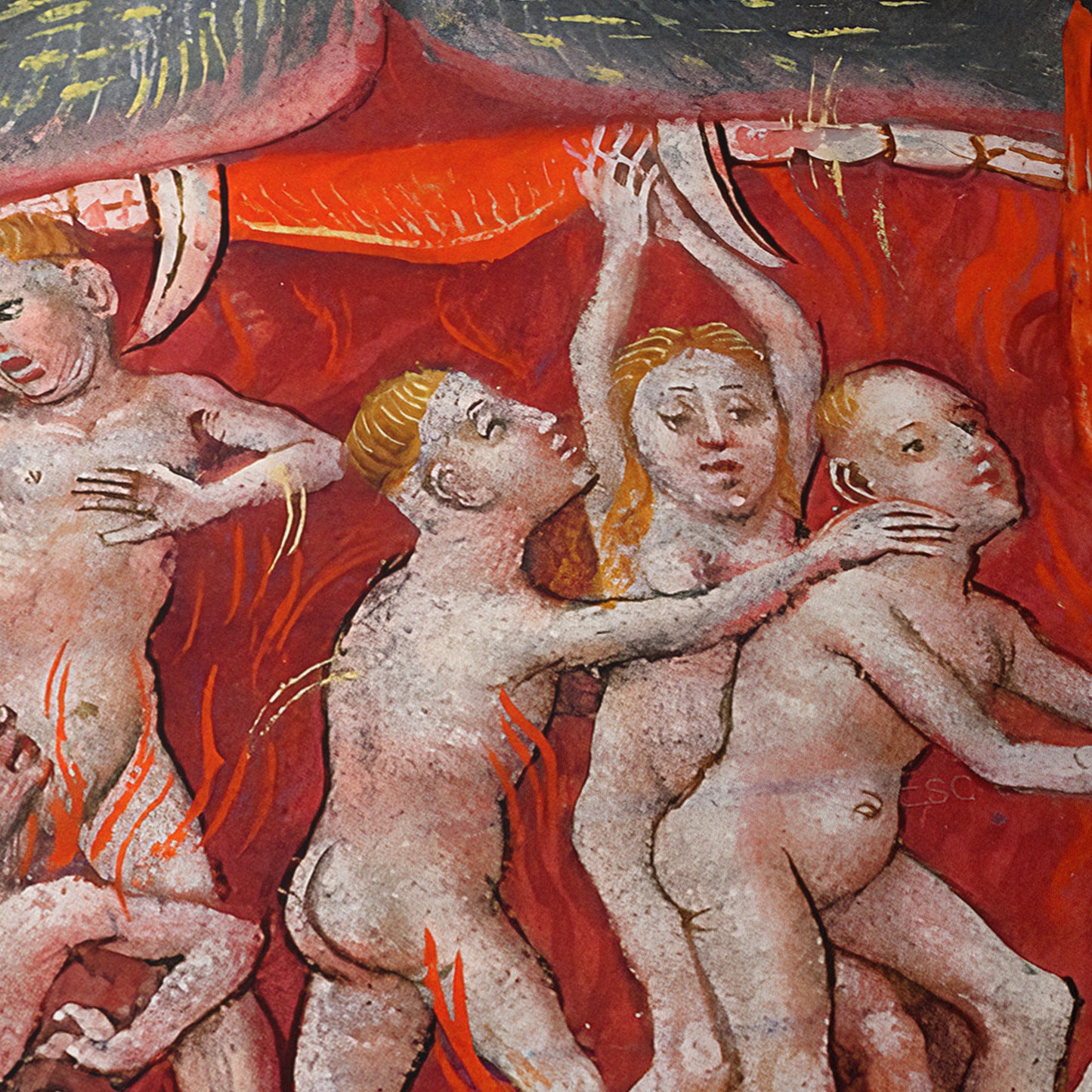 Hellmouth | Master of Catherine of Cleves | c. 1440