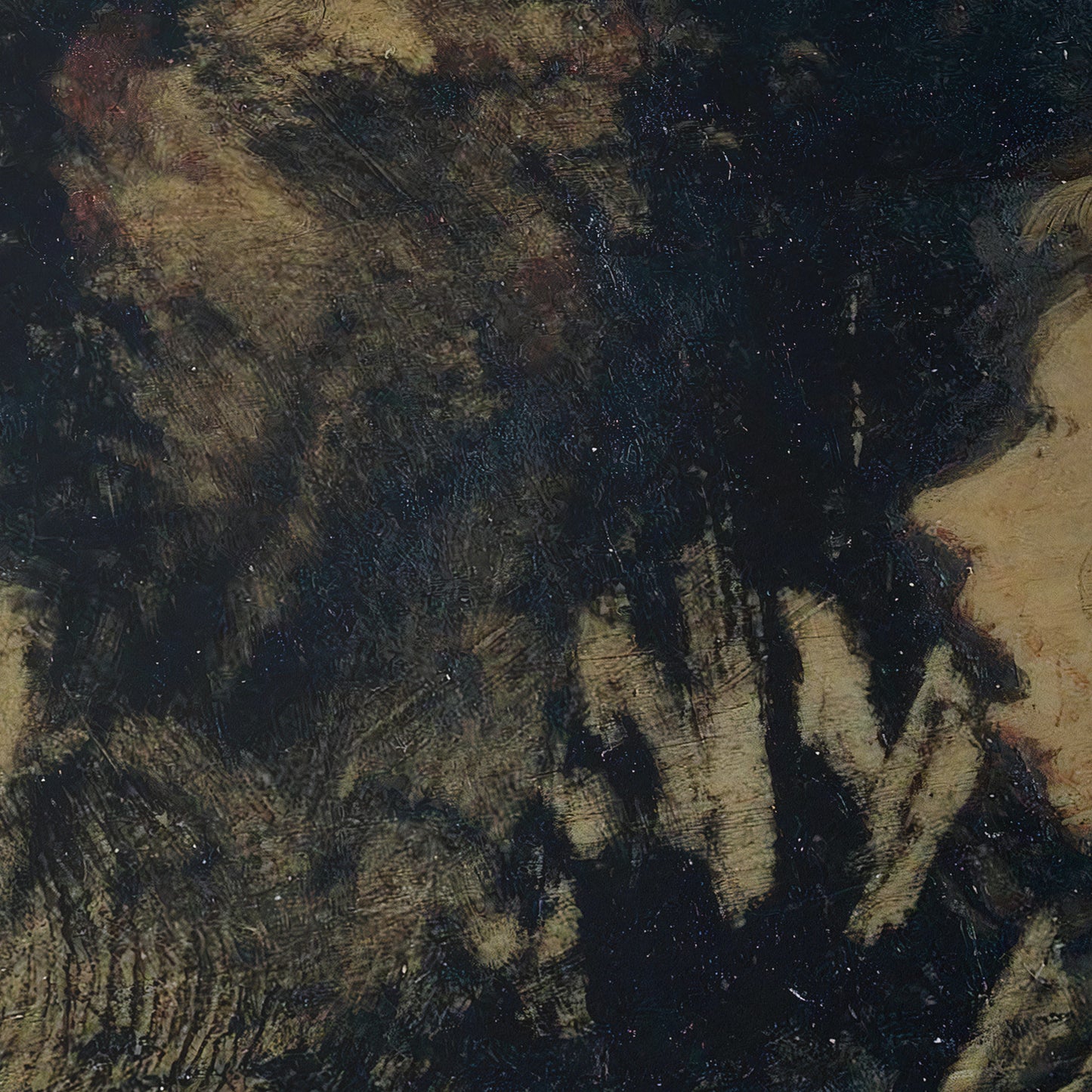 Boy Staring at an Apparition | Francisco Goya | 1824-25