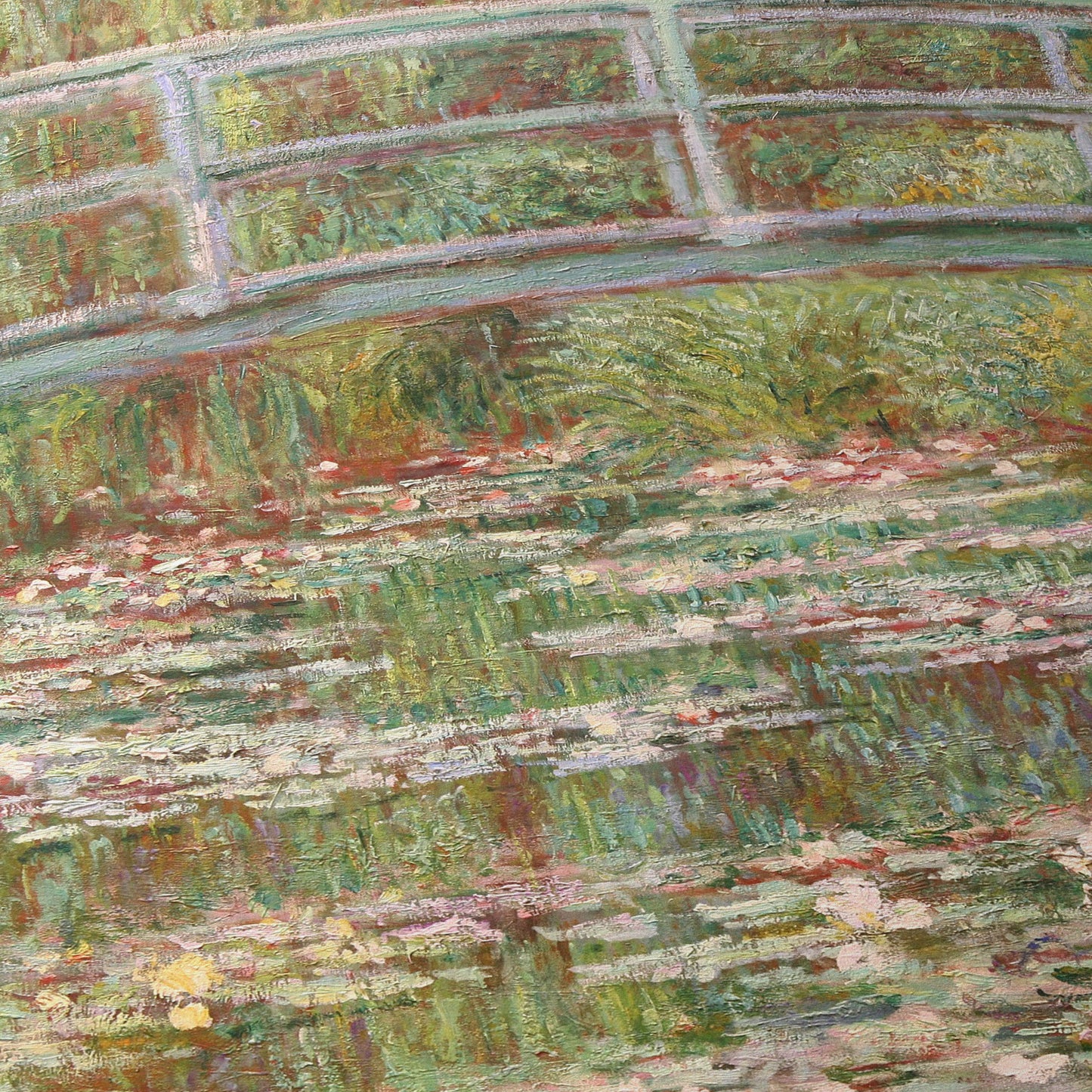 Bridge Over a Pond of Water Lillies | Claude Monet | 1899