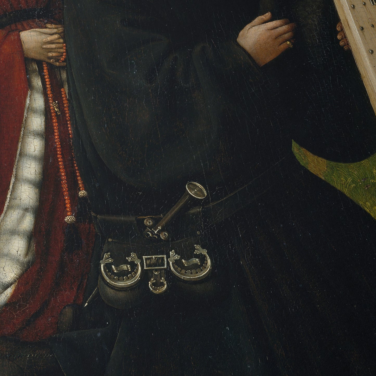 Mérode Altarpiece: Donors | Robert Campin | c. 1427-32
