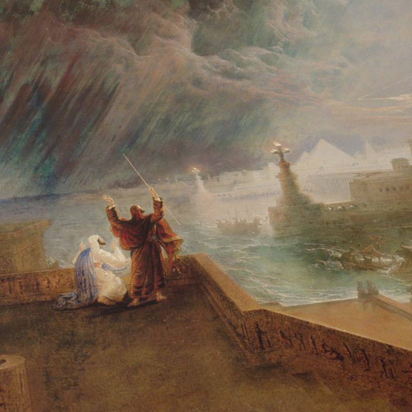 The Seventh Plague of Egypt | John Martin | 1823