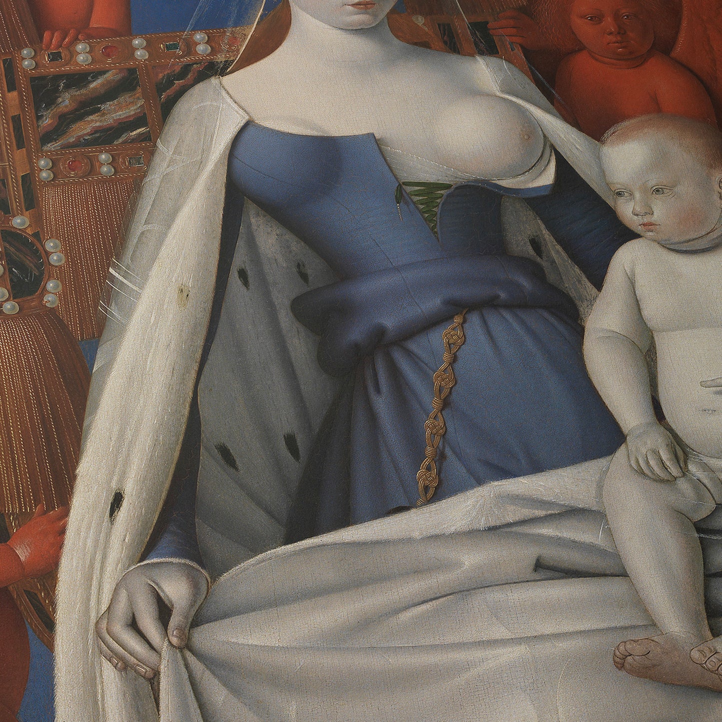 Madonna Surrounded by Seraphim and Cherubim | Jean Fouquet | c. 1455