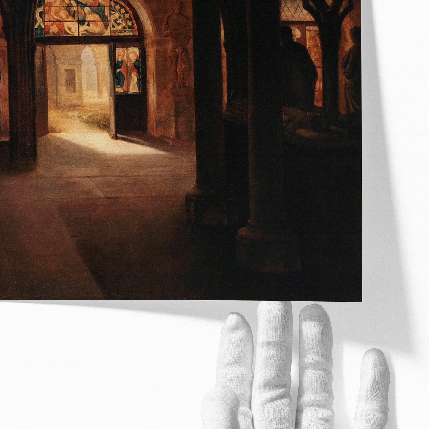 The 14th Century Sculpture Room at the Musee des Monuments | Francais Charles Marie Bouton | 1810