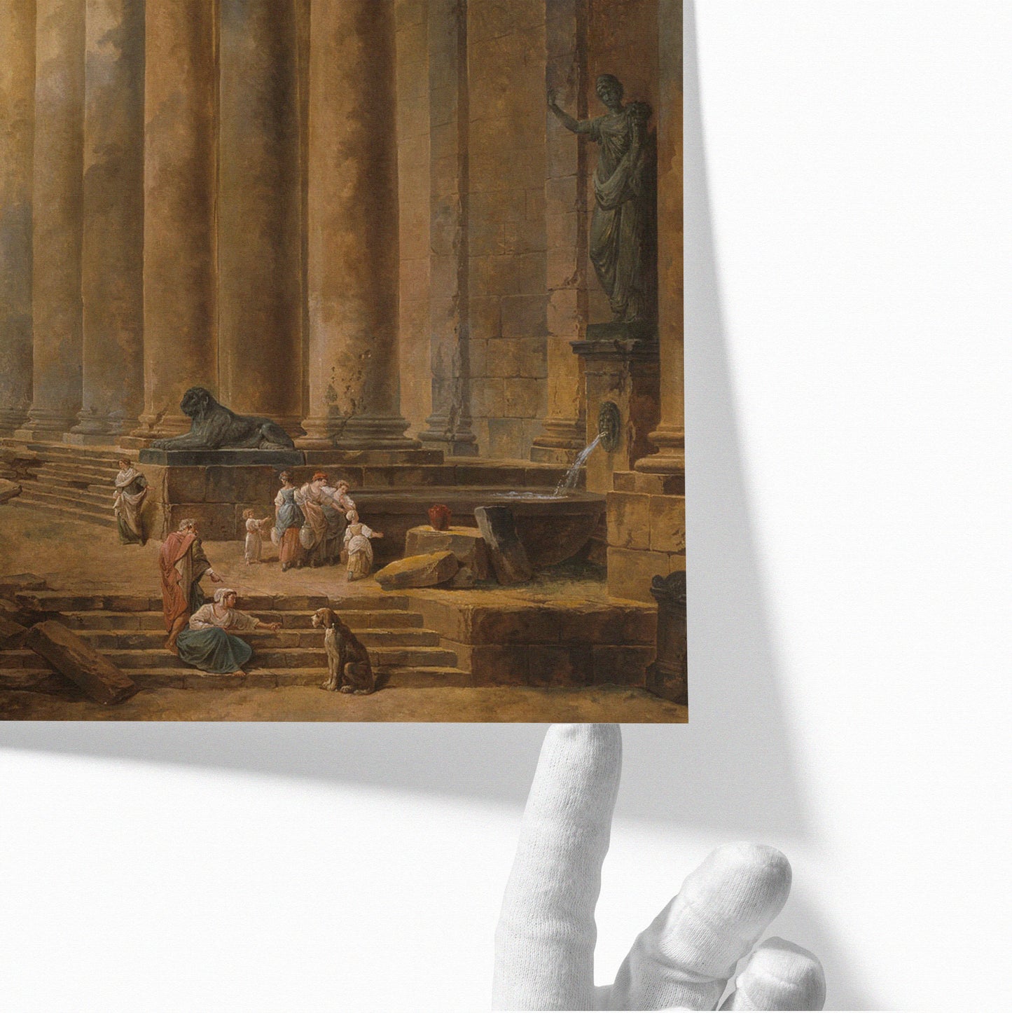 The Old Temple | Hubert Robert | 1787