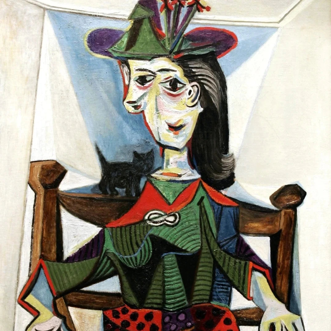 Dora Maar with a Cat | Pablo Picasso | 1941