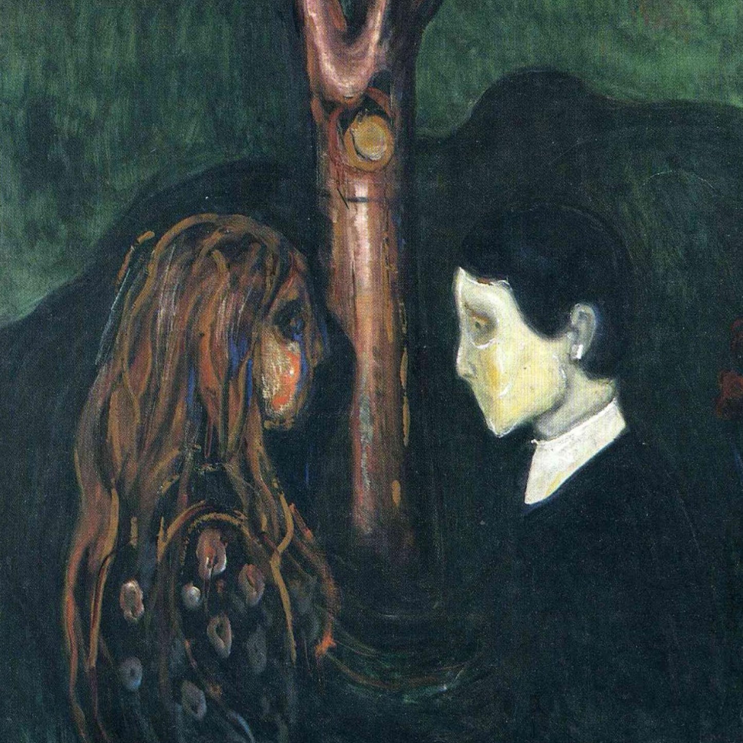 Eye in Eye | Edvard Munch | 1899-1900