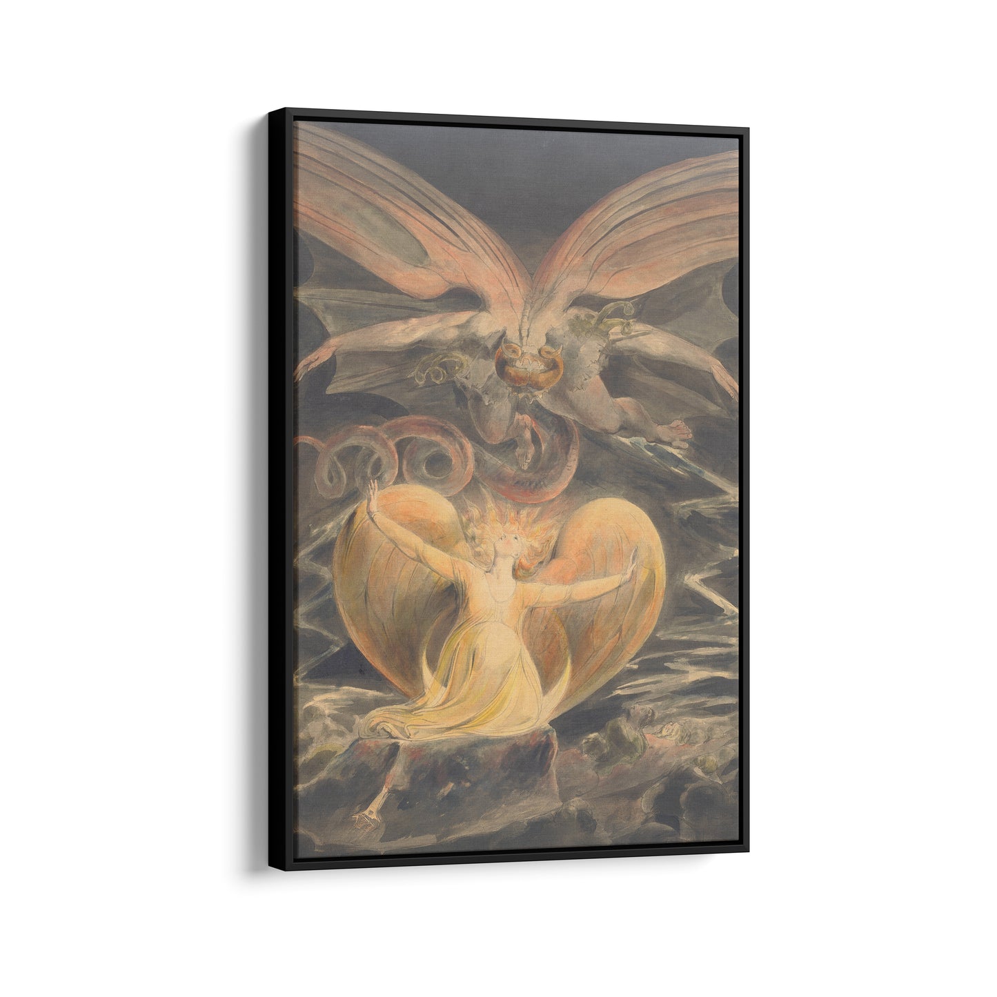 The Great Red Dragon and the Woman Clothed with the Sun | William Blake | c. 1805
