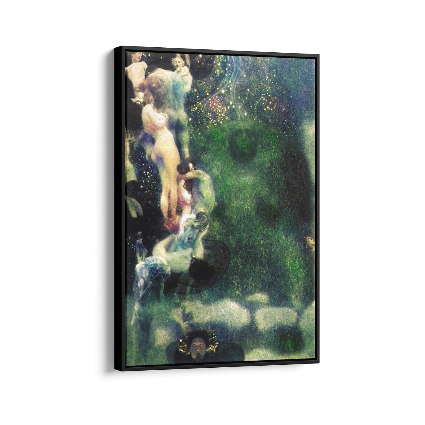 Philosophy (Colorized) | Gustav Klimt | 1900