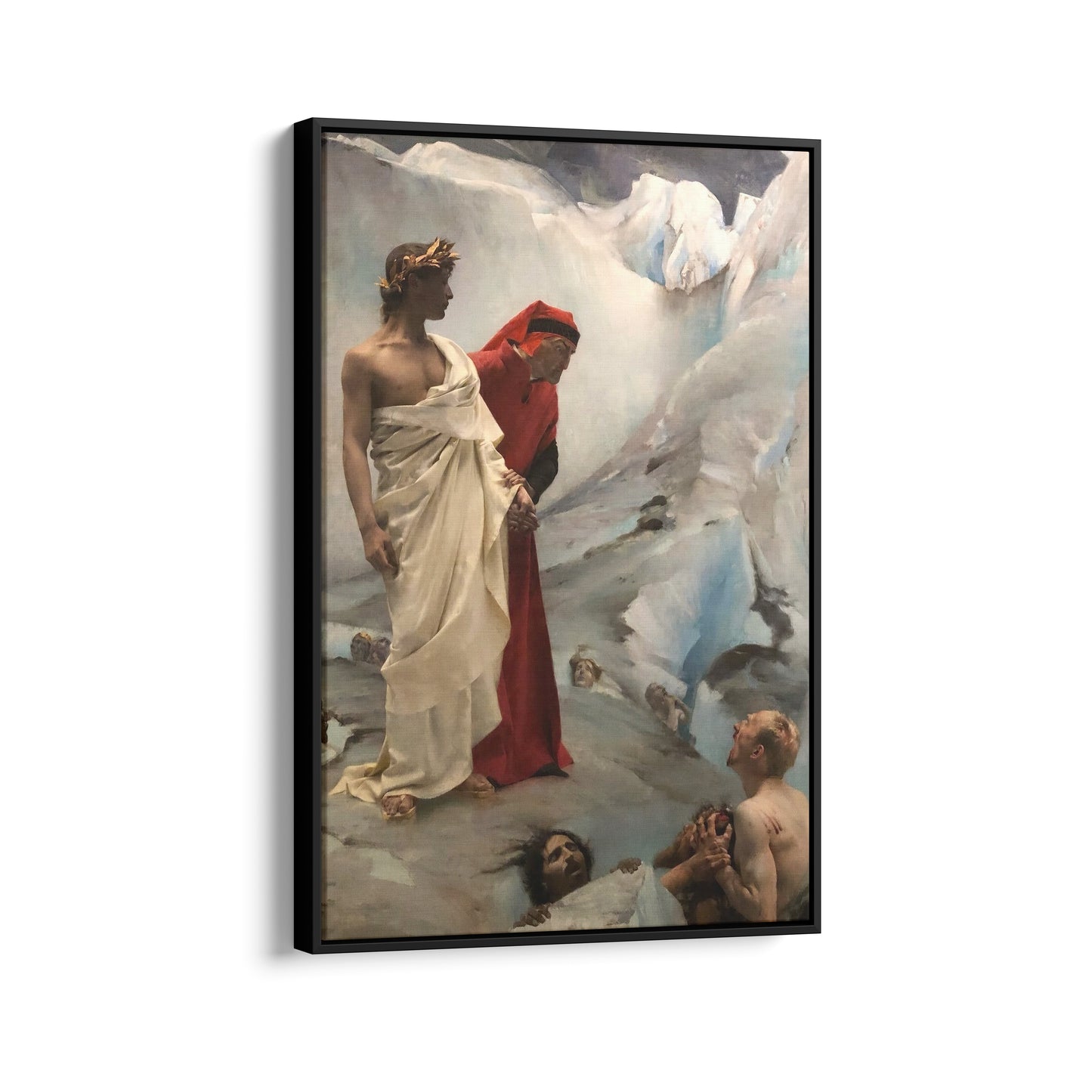 Dante and Virgil in Hell | Gustave Courtois | 1879