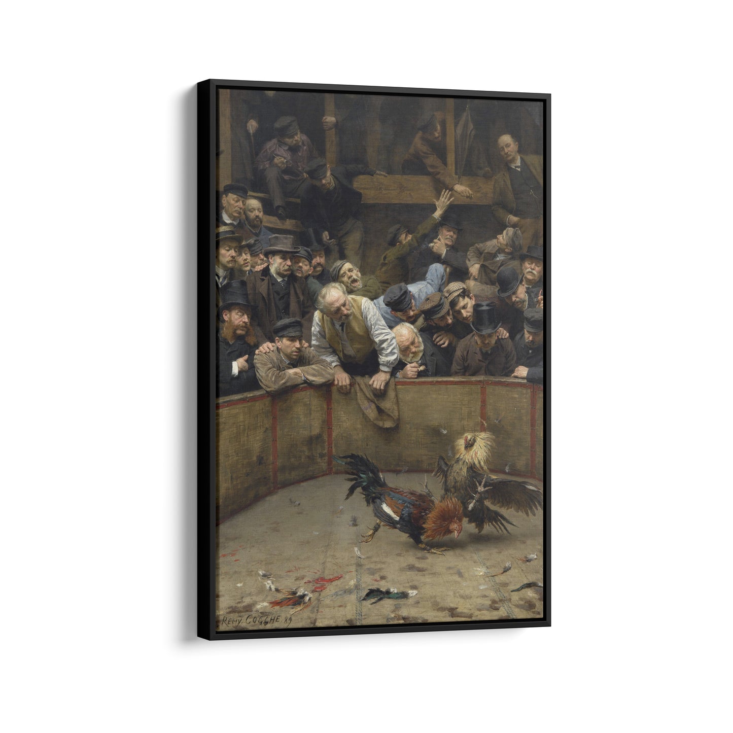 Cockfight in Flanders | Rémy Cogghe | 1889