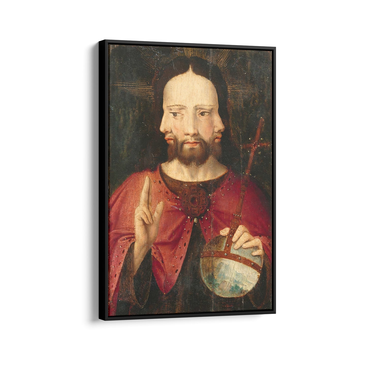 Three-faced Trinity | Anonymous Dutch | c. 1500