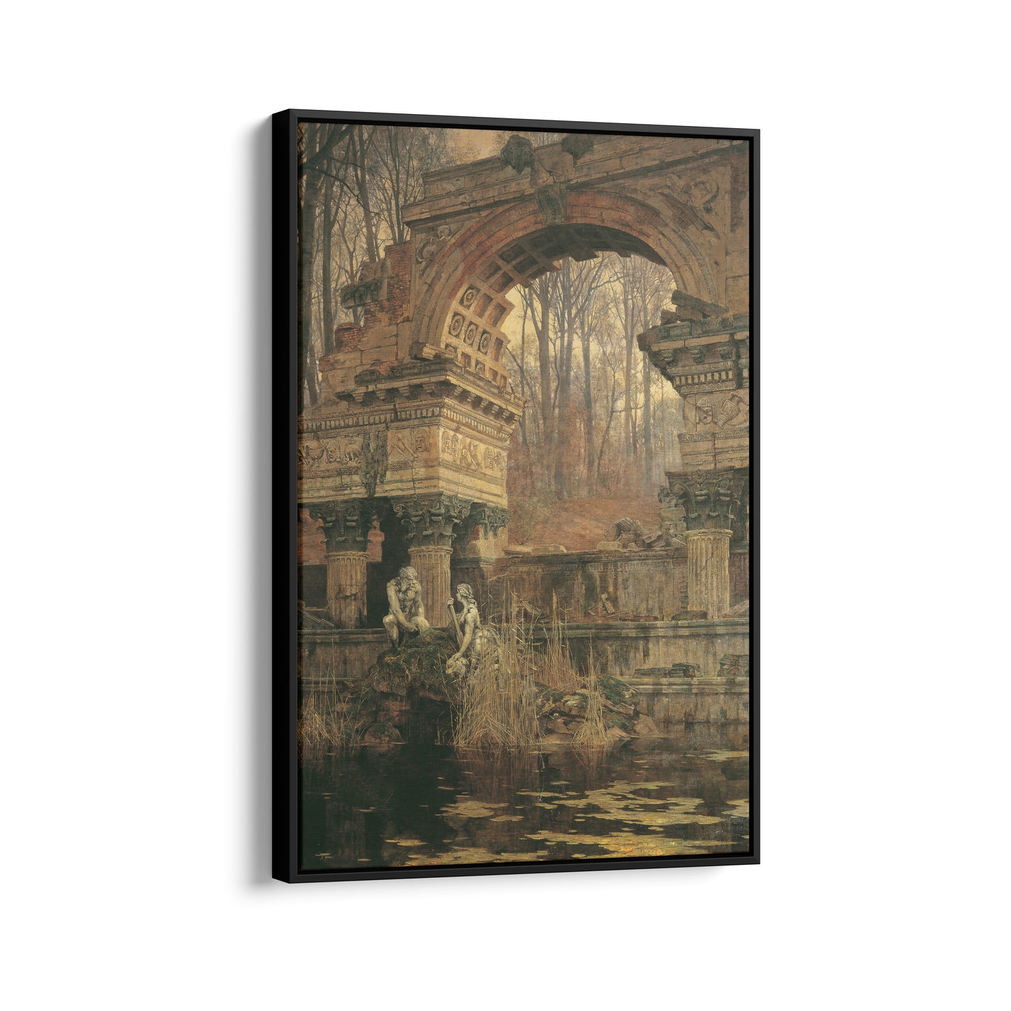The Roman Ruin in Schönbrunn | Carl Moll | 1892