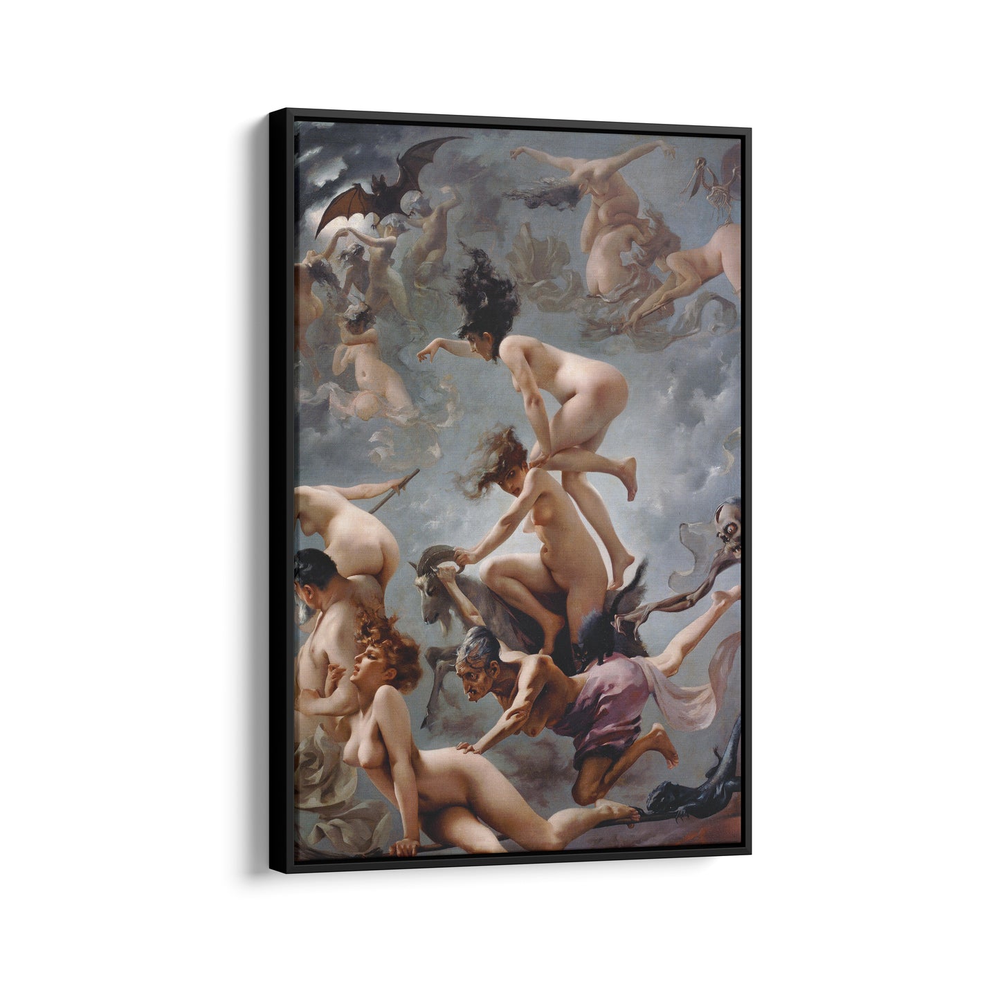 Witches Going to Their Sabbath | Luis Ricardo Falero | 1878