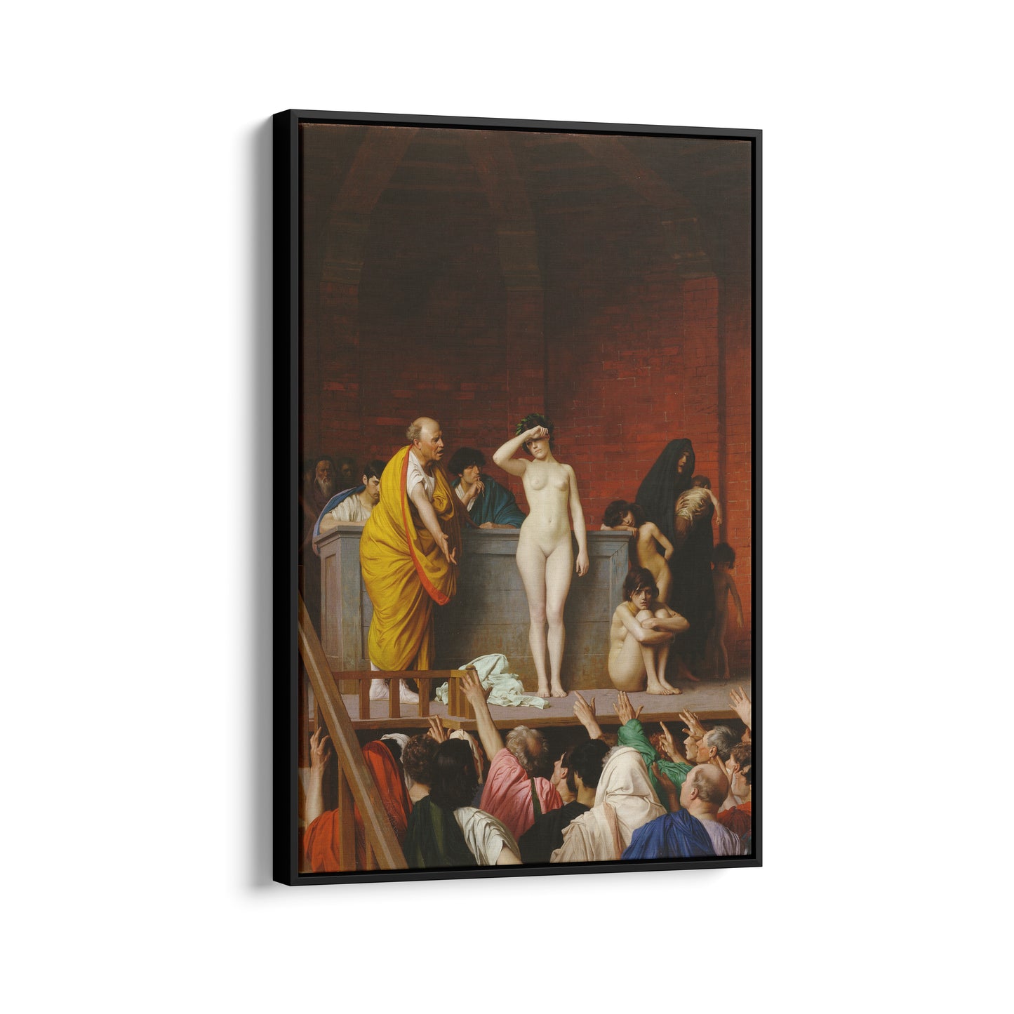 A Roman Slave Market | Jean-Léon Gerôme | c. 1884
