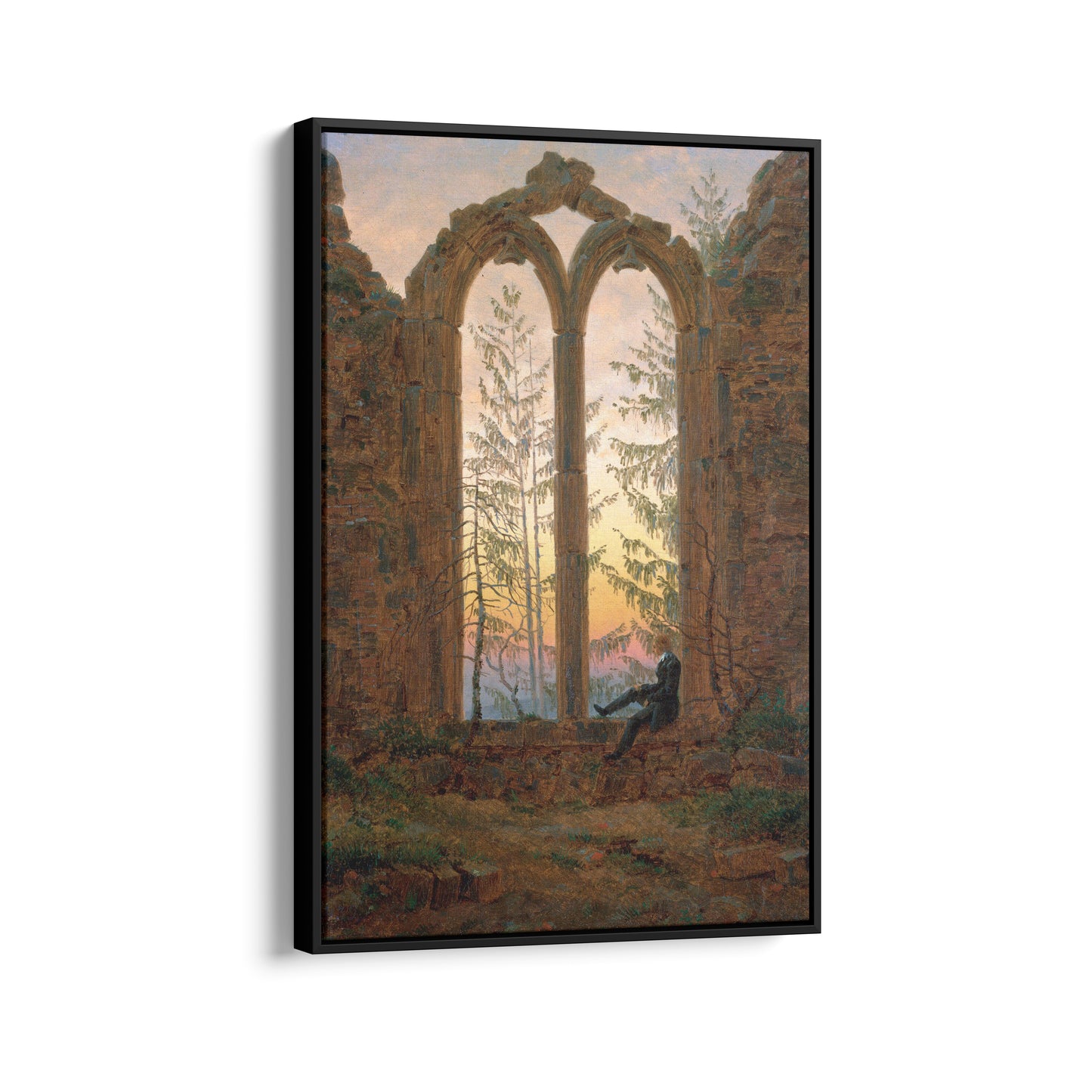 Ruins of the Oybin (Dreamer) | Caspar David Friedrich | c. 1835