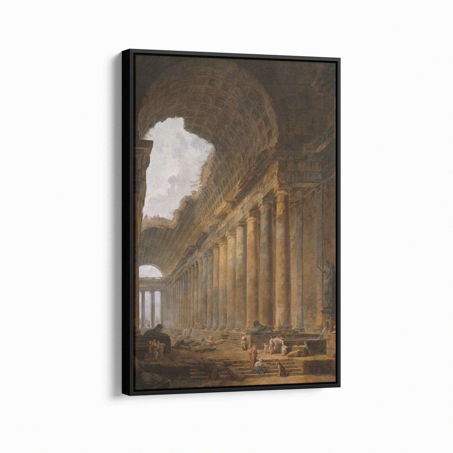 The Old Temple | Hubert Robert | 1787