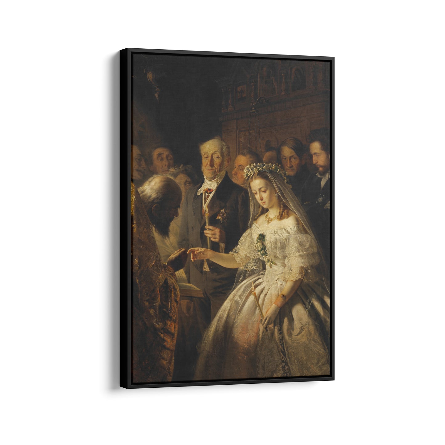 The Unequal Marriage | Vasili Pukirev | 1862