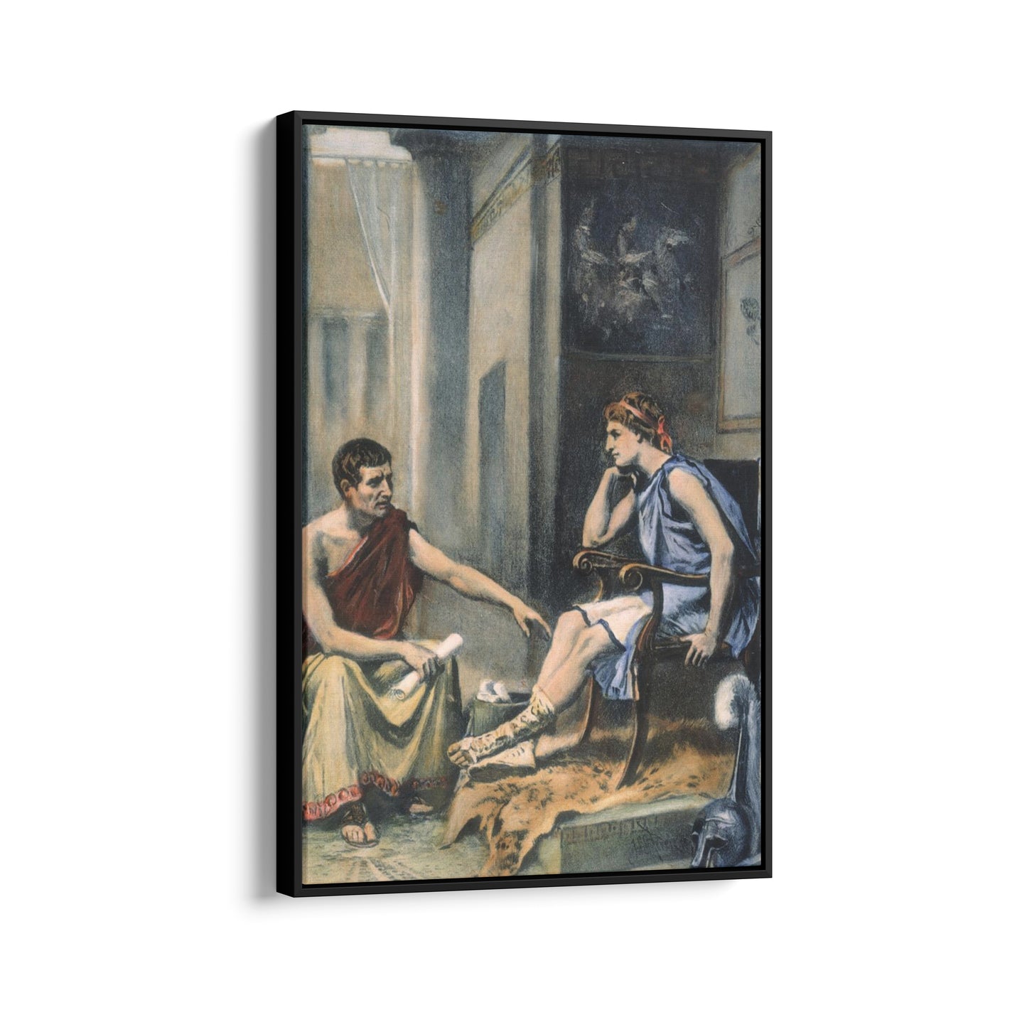 Aristotle tutoring Alexander the Great | Jean-Léon Gerôme | 1895