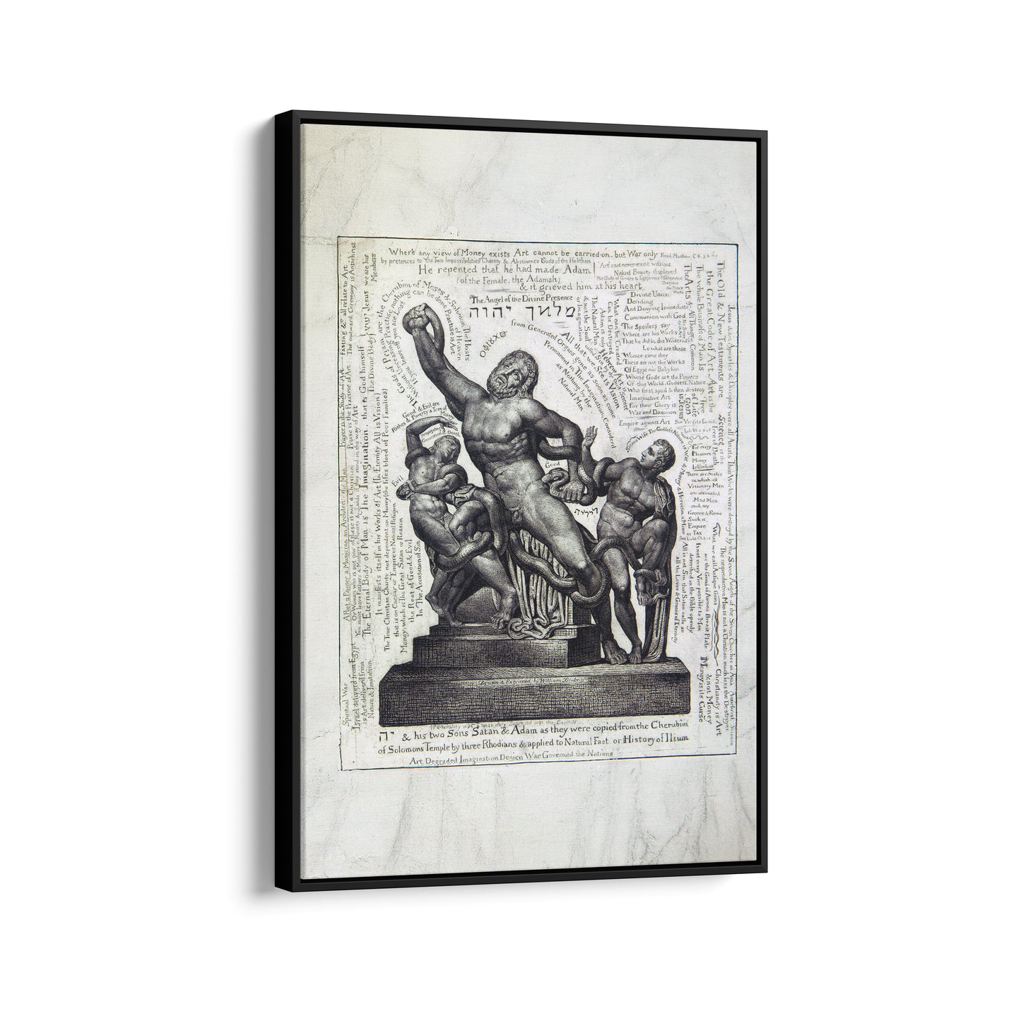 Laocoön | William Blake | 1825-27
