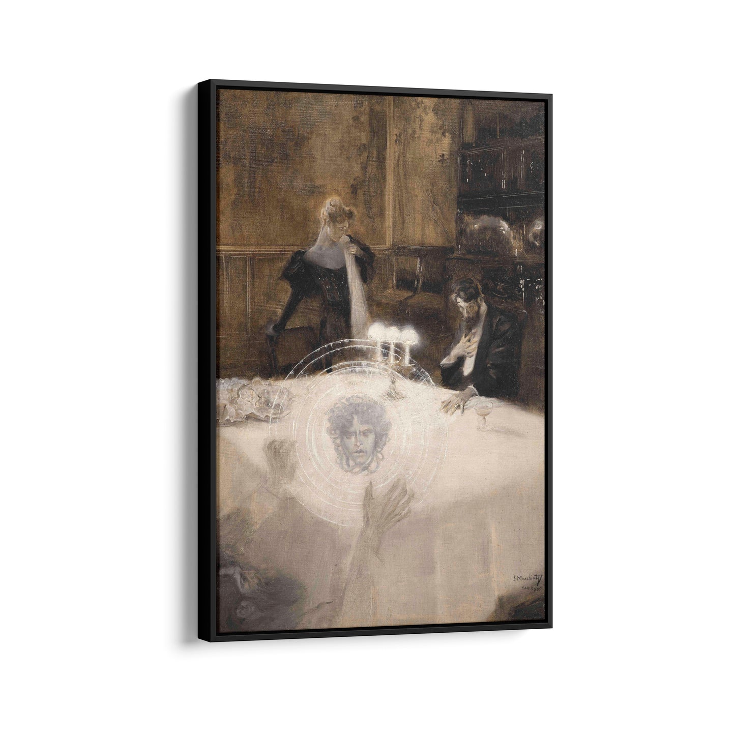 L’avertissement (Spirit scene) | Serafino Macchiati | 1905