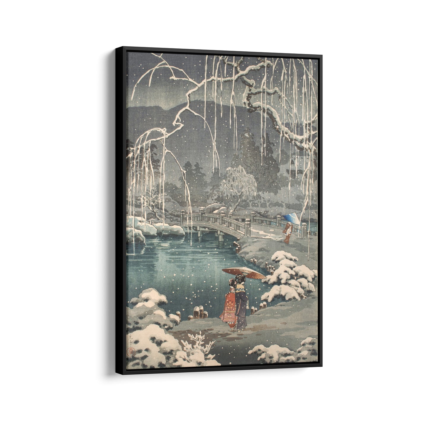 Spring Snow at Maruyama Park, Kyoto | Tsuchiya Koitsu | 1870 - 1949