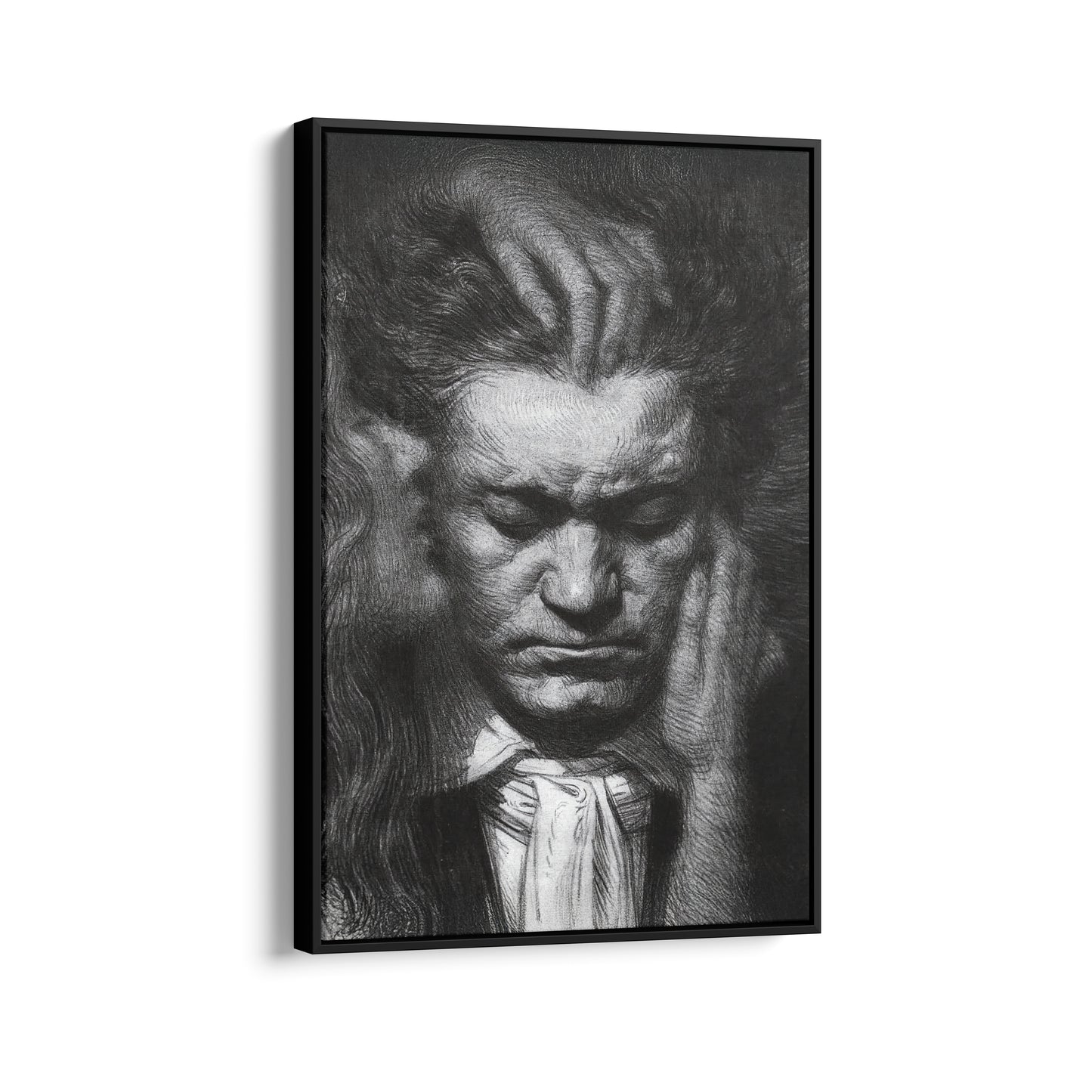 Beethoven Listening To A Muse | Ludovic Alleaume | 1928