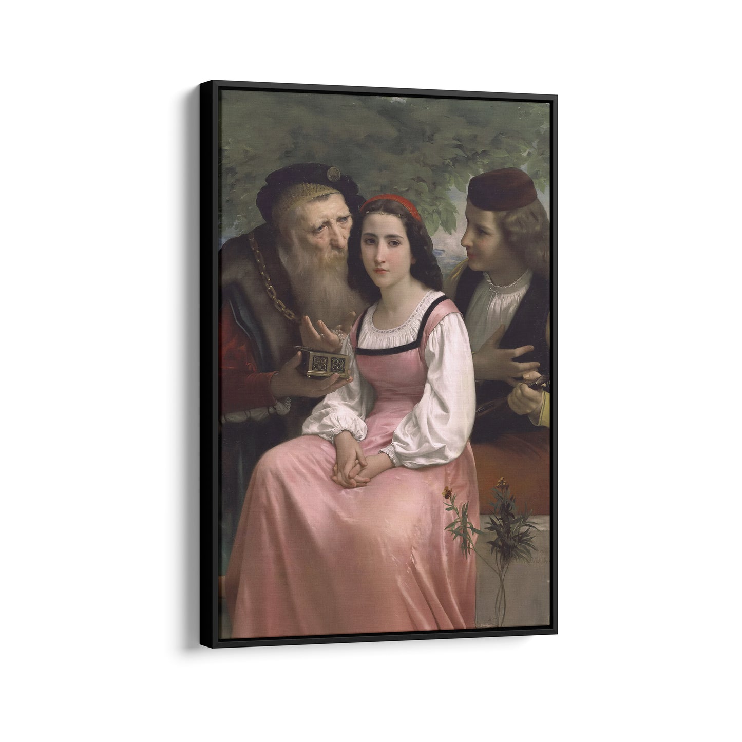 Between Wealth and Love | William-Adolphe Bouguereau | 1869