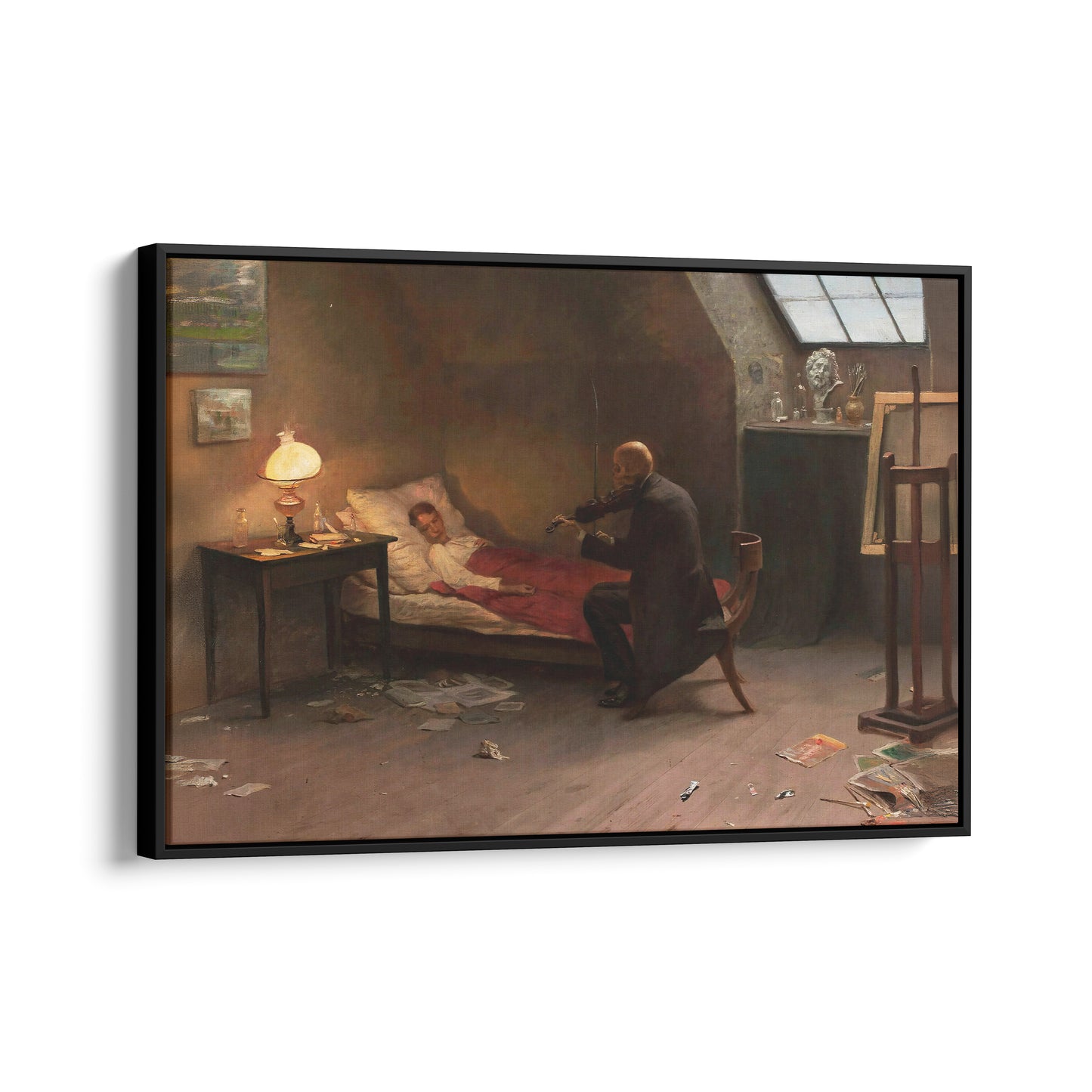 The Artist's Death | Zygmunt Andrychiewicz | 1901