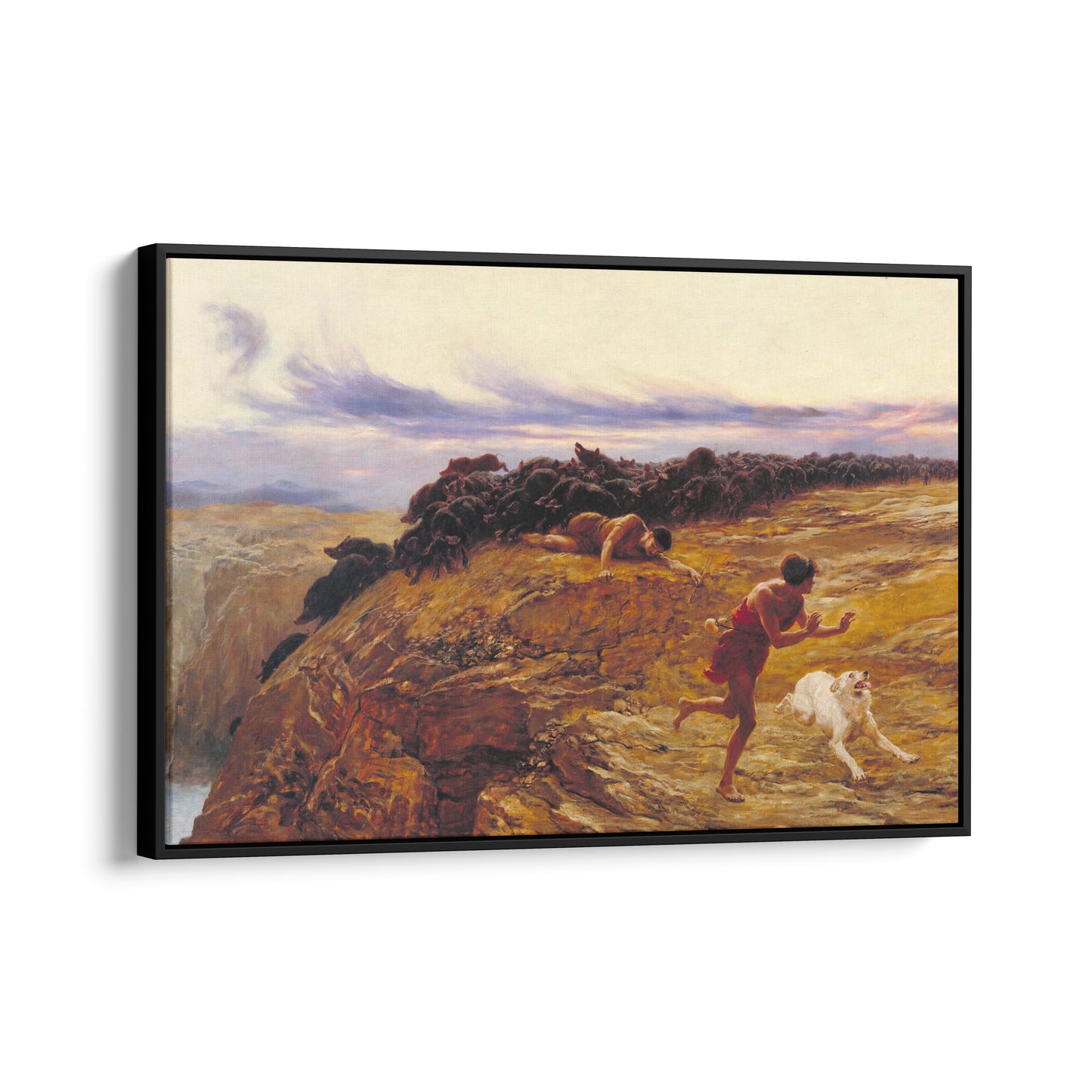 The Miracle of The Garderene Swine | Briton Rivière | 1883