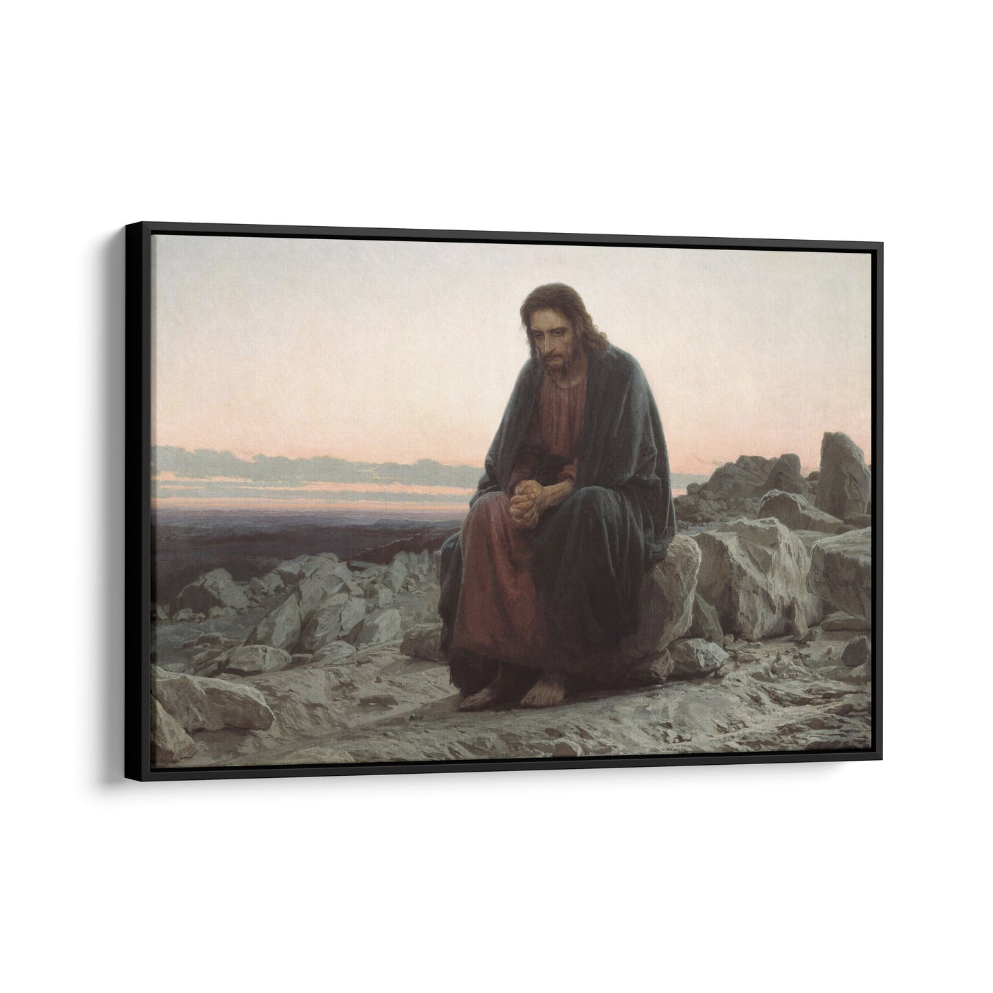 Christ in the Desert | Iván Kramskói | 1872