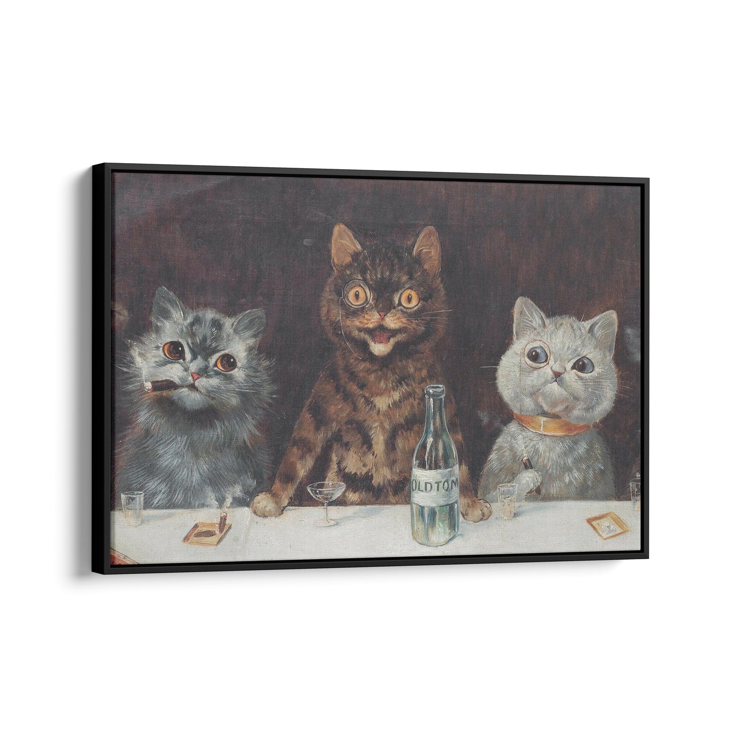 The Bachelor Party | Louis Wain | c. 1939